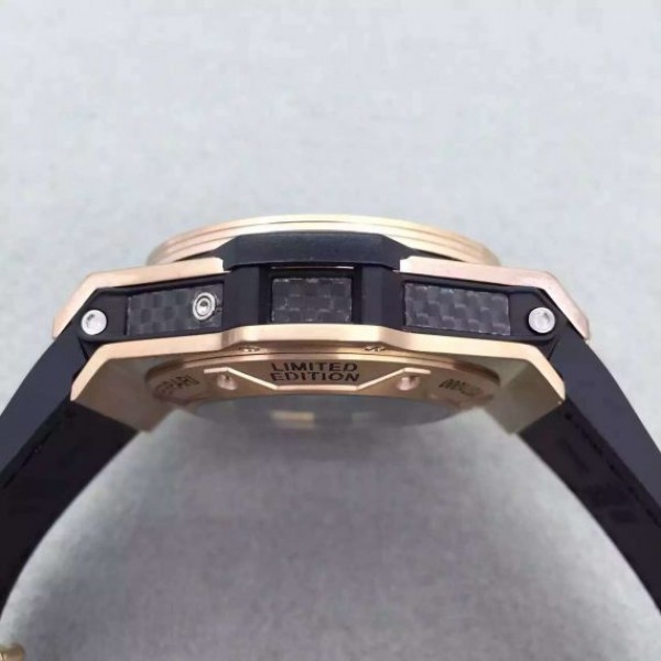 Replica Hublot Big Bang Ferrari Limited Edition RG Black Dial Black Rubber Strap A7753 - Top club