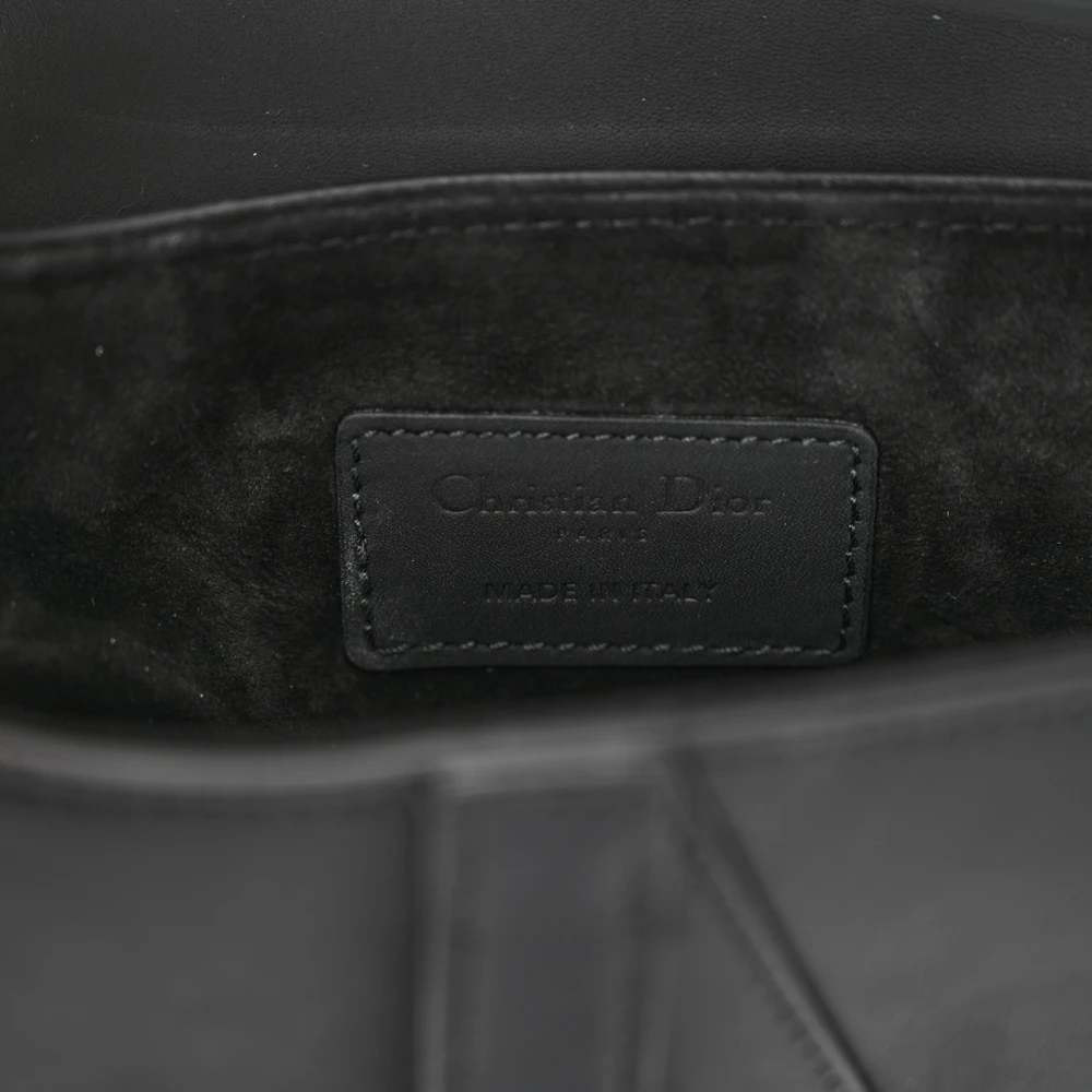 Mirror Quality Replica Dior Saddle Bag in Ultra Matte Black