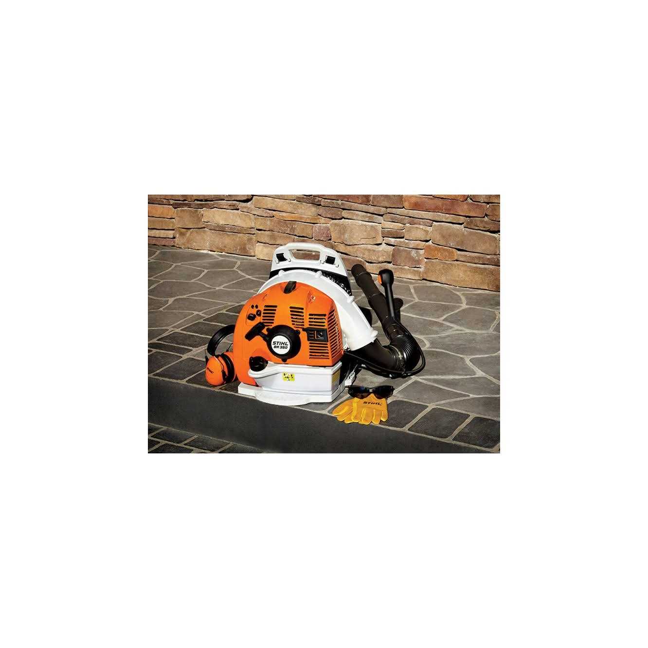 Stihl BR 350 Gas Backpack Blower - BR 350 - Image 2 Stihl BR 350 Gas Backpack Blower - BR 350 - Image 2