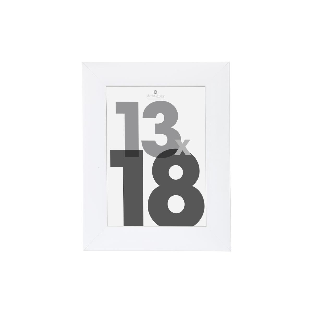 Photo frame "Lise" White, 13x18 cm