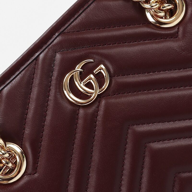 Replica Gucci GG Marmont Tote Bordeaux1:1High-quality replica