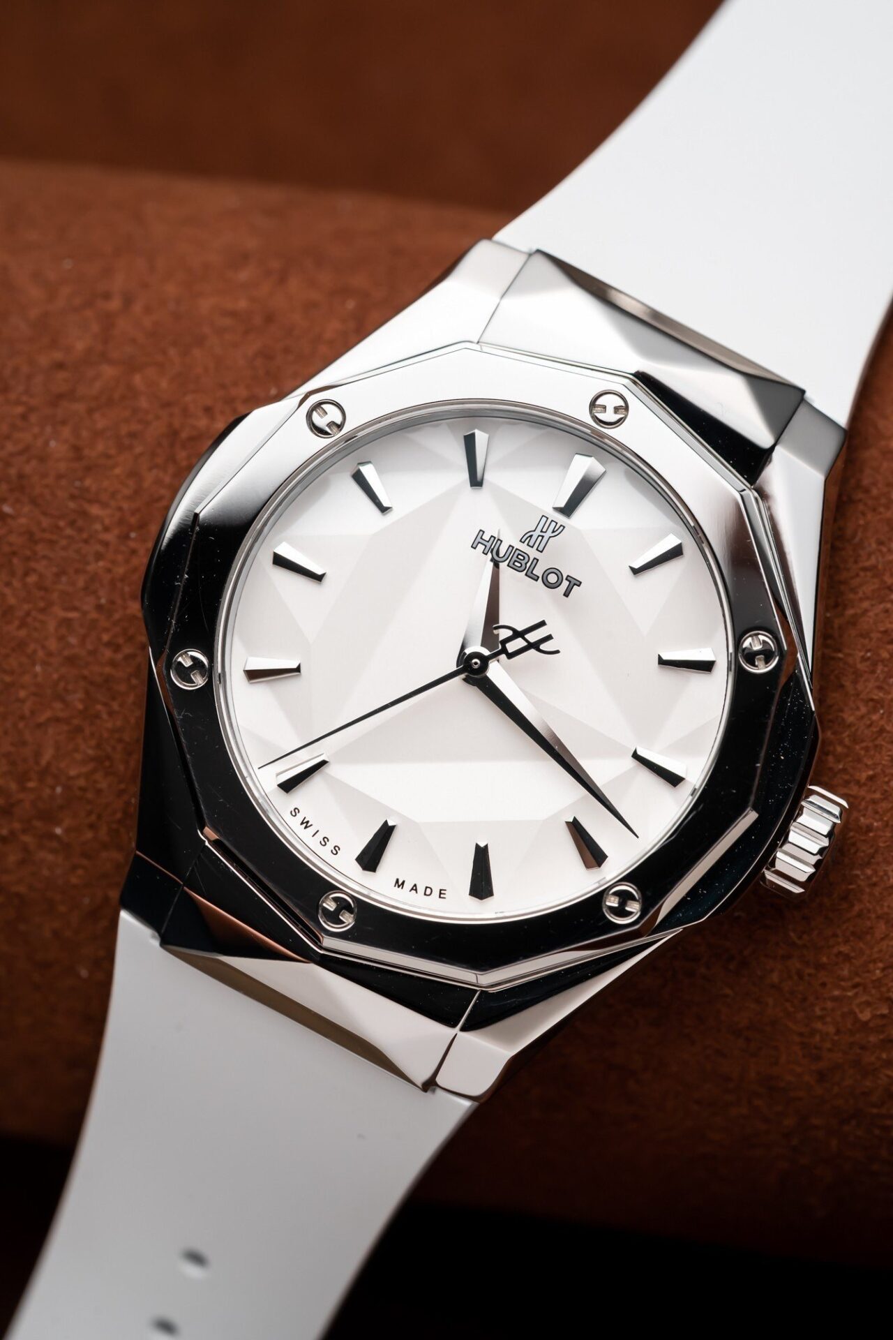 Hublot Orlinski Titanium Replica Watch White APS Factory 40mm - Elite Watch Atelier