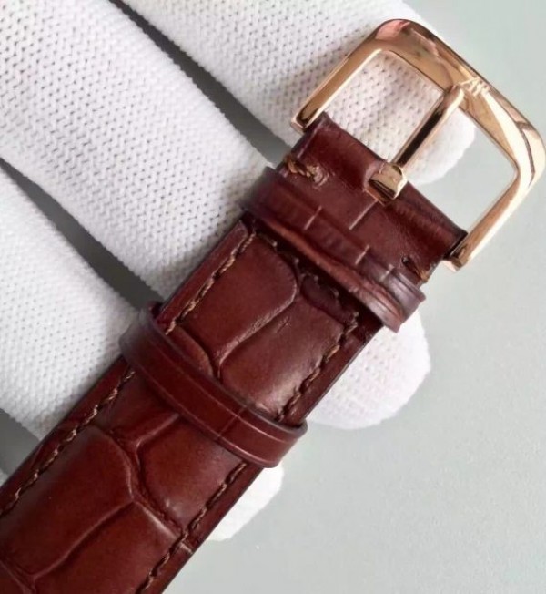 Replica Audemars Piguet Jules Audemars 15170 RG White Dial Leather Strap A3120 - Top club