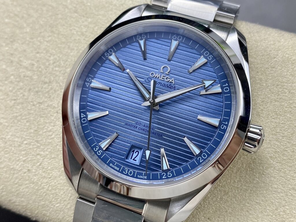 Omega Replica 1:1 Watch Seamaster Blue Dial Steel Strap Factory VS Factory 41mm - Top club