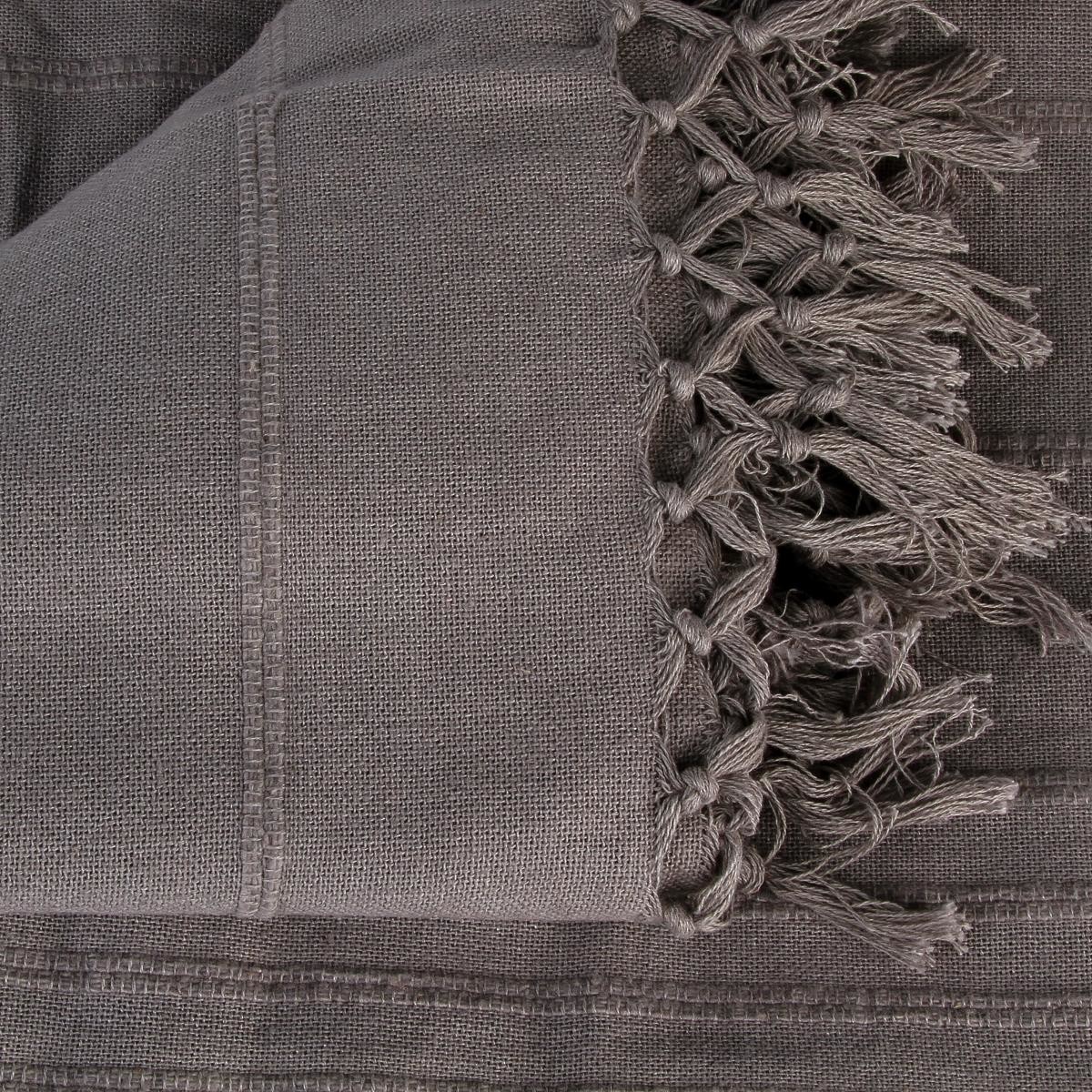Bed Throw "Anjali" Grey, 250x230 cm