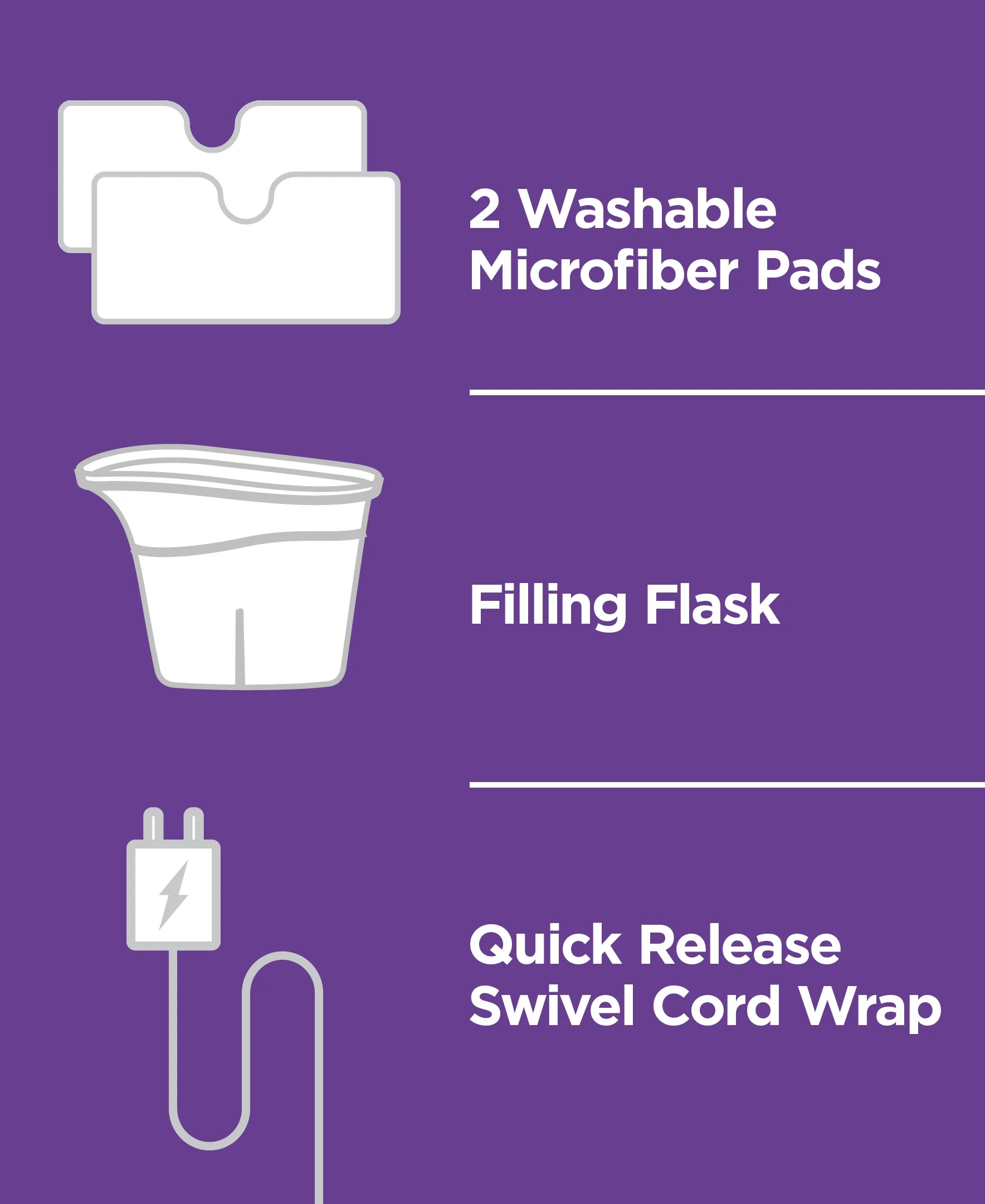 Shark S3501 Steam Pocket Mop, With 2 Washable Pads, Easy Maneuvering, Quick Drying, Soft-Grip Handle and Powerful Steam - Image 8