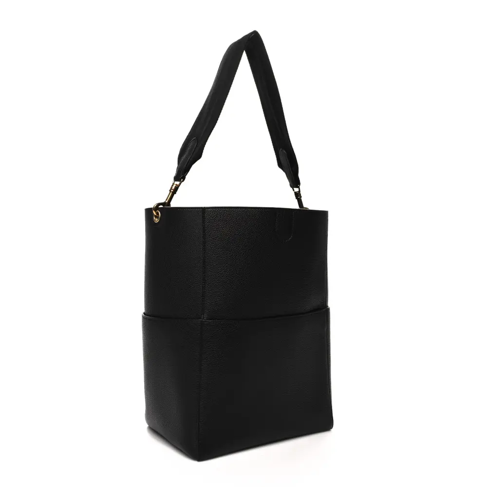 Celine Black Small Sangle Bucket Bag – Top Replica Handbag1:1High-quality replica