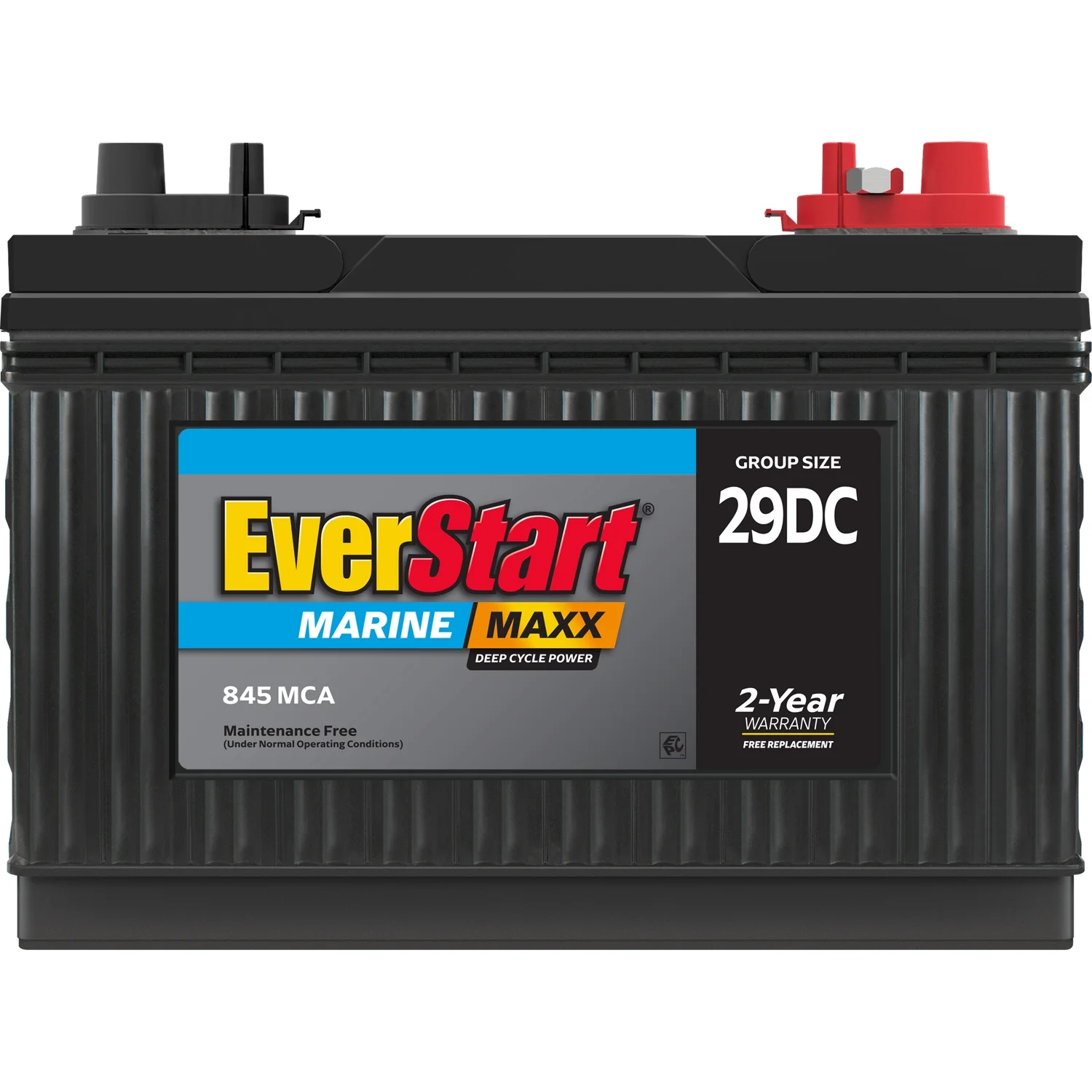 EverStart Maxx Marine Battery, Group Size 29DC 12 Volt, 845 CCA* - Image 8