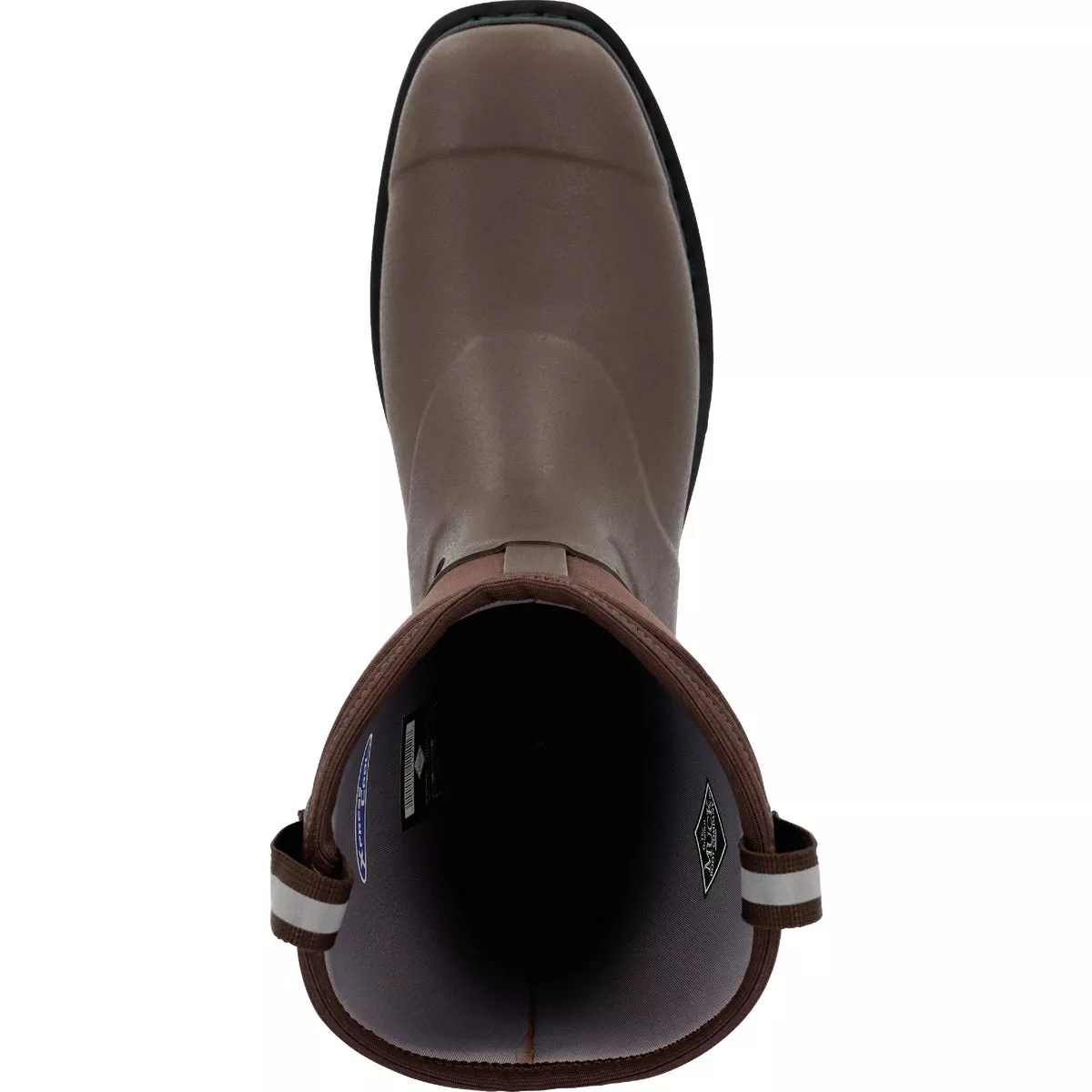 The Muck Boot Company Men's 13 Dark Brown Chore Western Mid Boot