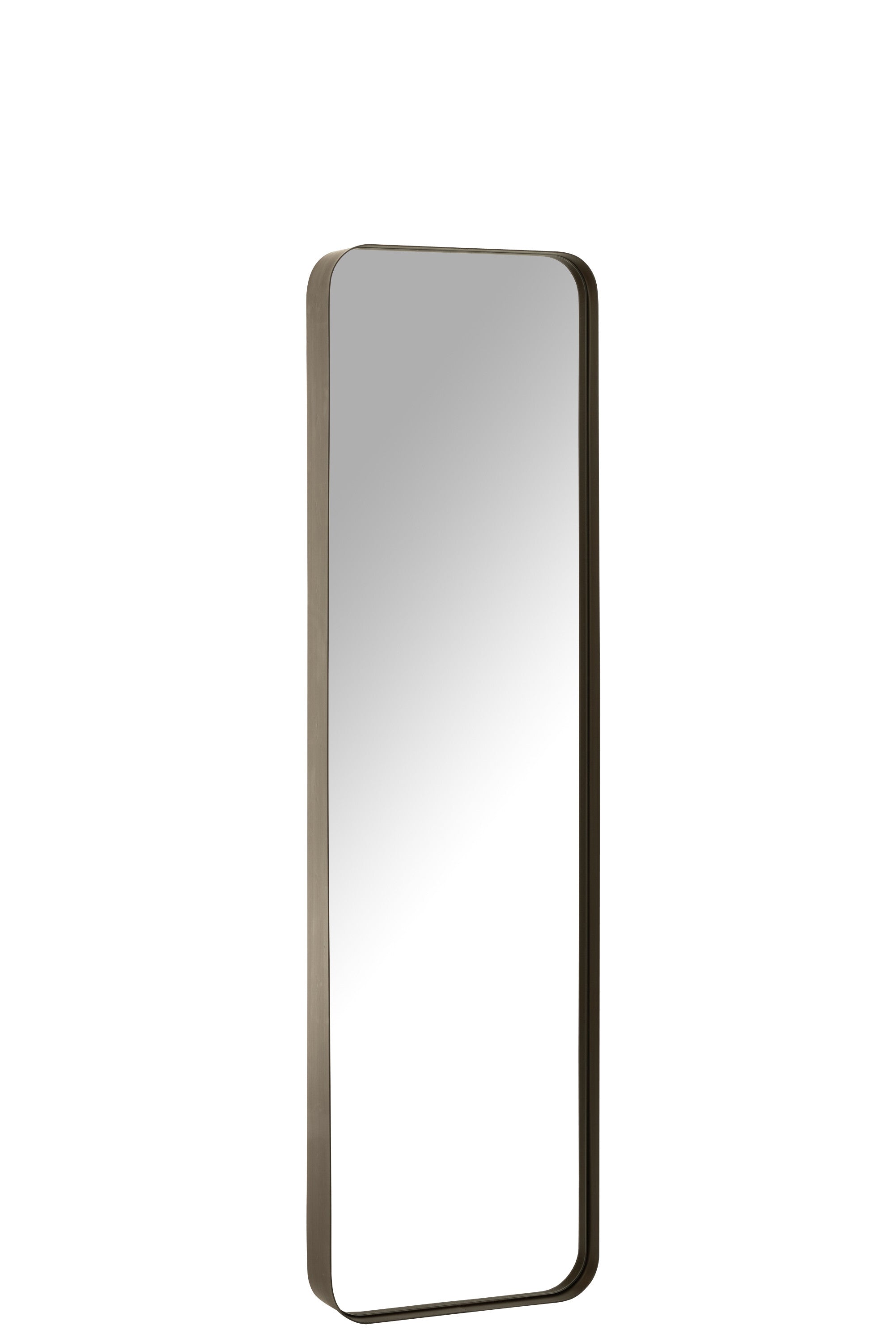 J-Line spiegel Markus - metaal glas - zwart - small - 160 x 44 cm
