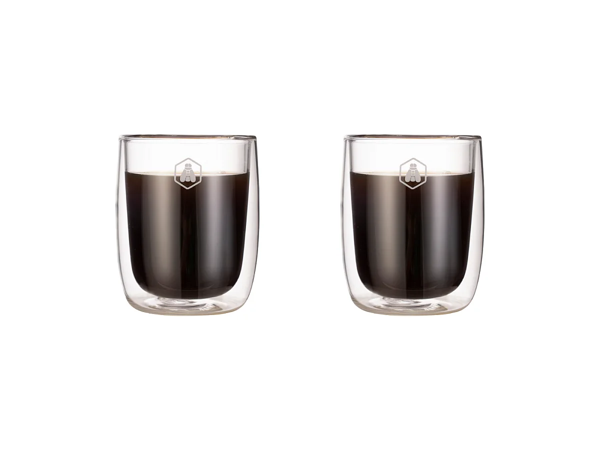 2 tasses à cappuccino double paroi - 250ml