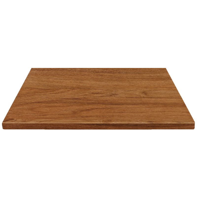 Customized Commercial 6 People Korean Barbecue BBQ Grill Hotpot Wooden Top Tables for Restaurants