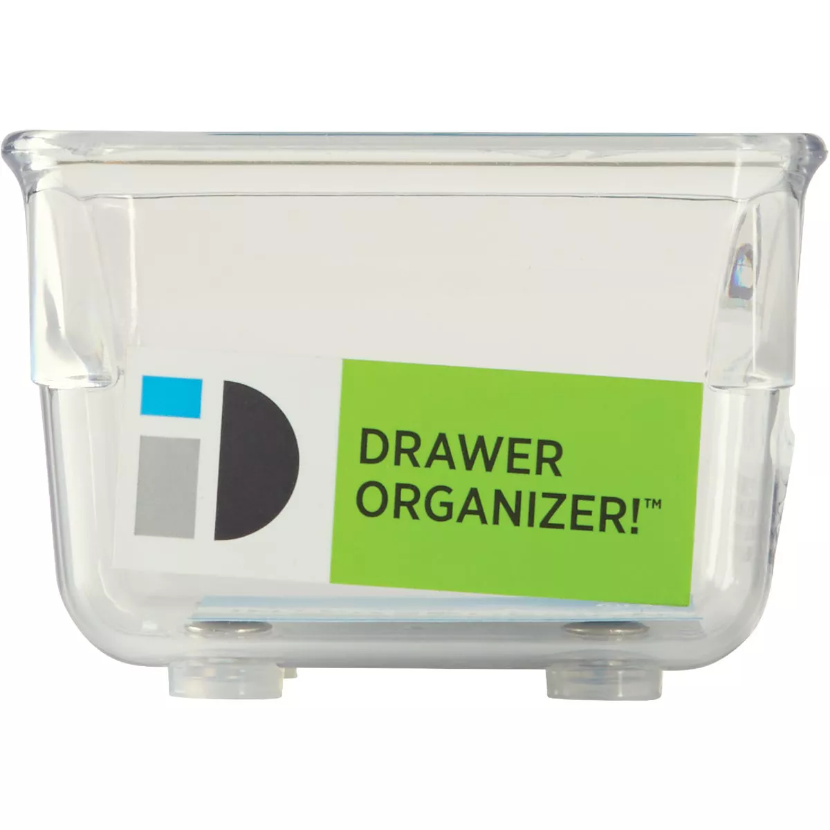 iDesign Linus 3 In. x 3 In. x 2 In. Clear Drawer Organizer