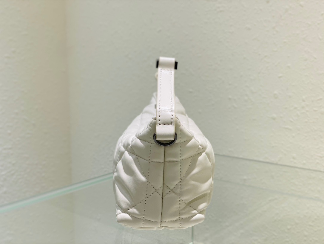 Christian Dior Small DiorTravel Nomad Pouch White, For Women, Women’s Handbags 6in/15cm CD S5553BMIG_M0301:1High-quality replica