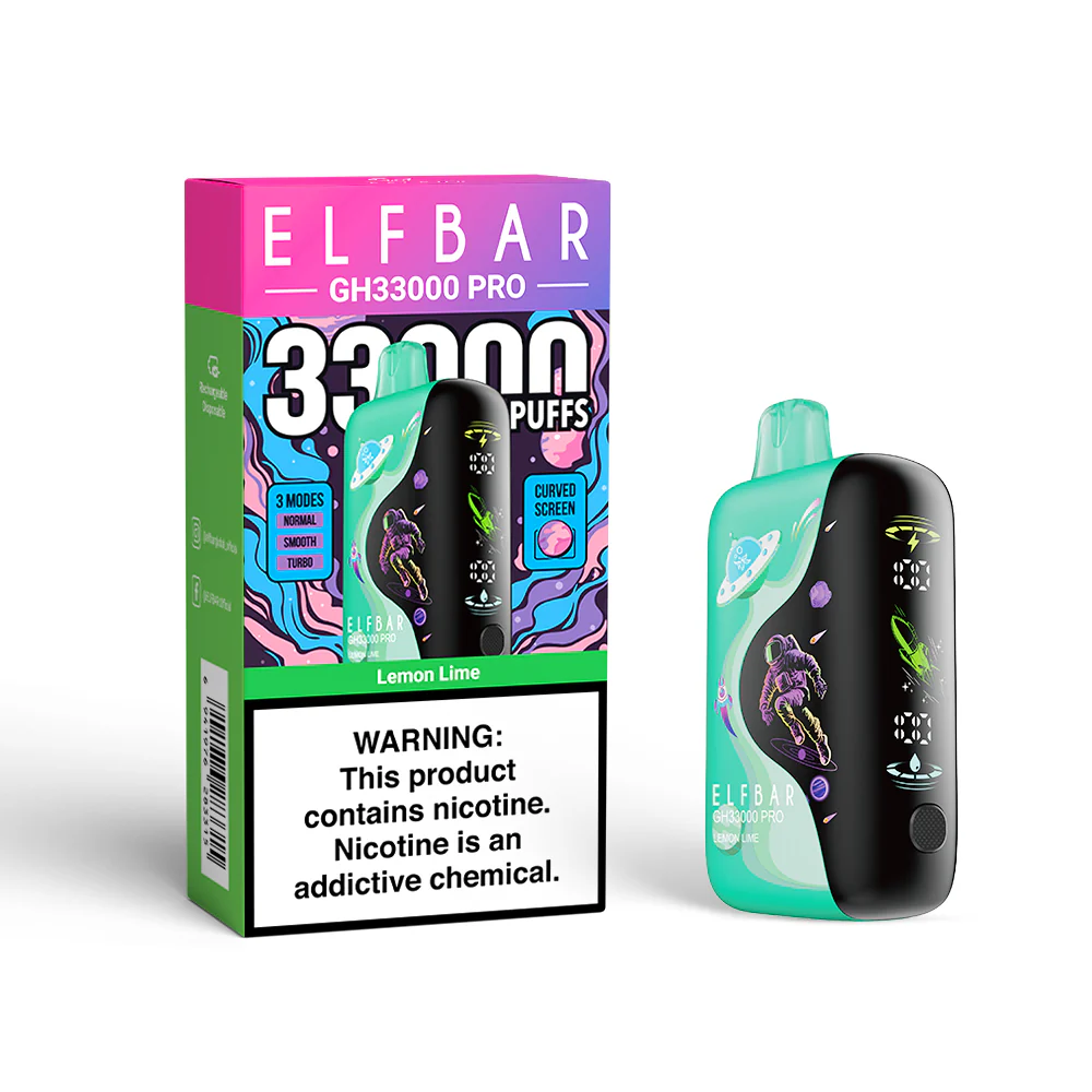ELFBAR GH33000 PRO ładowalny jednorazowy e-papieros (wszystkie smaki)