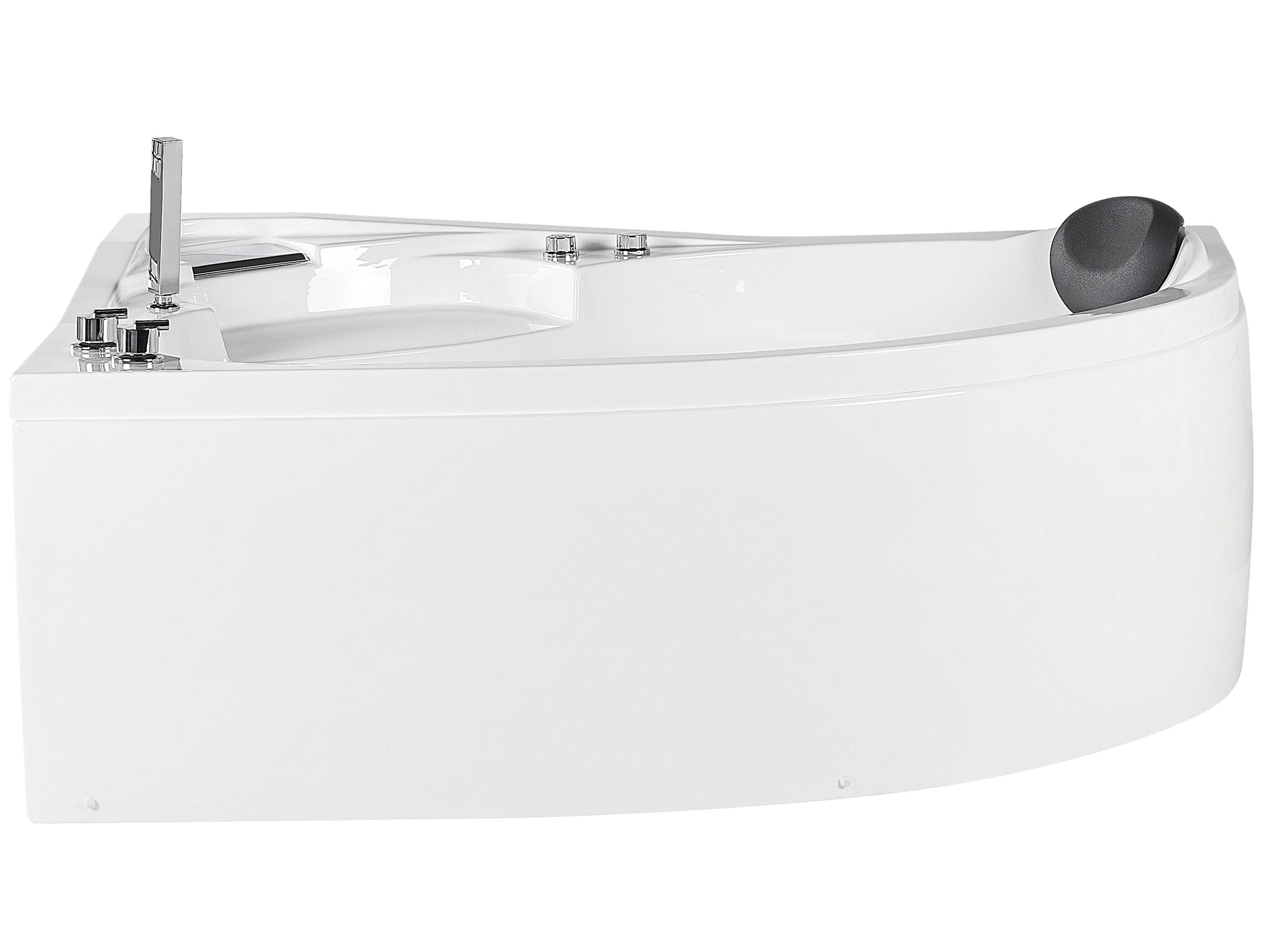 Corner Hot Tub with LED NEIVA Right Hand 1500 x 1000 mm White