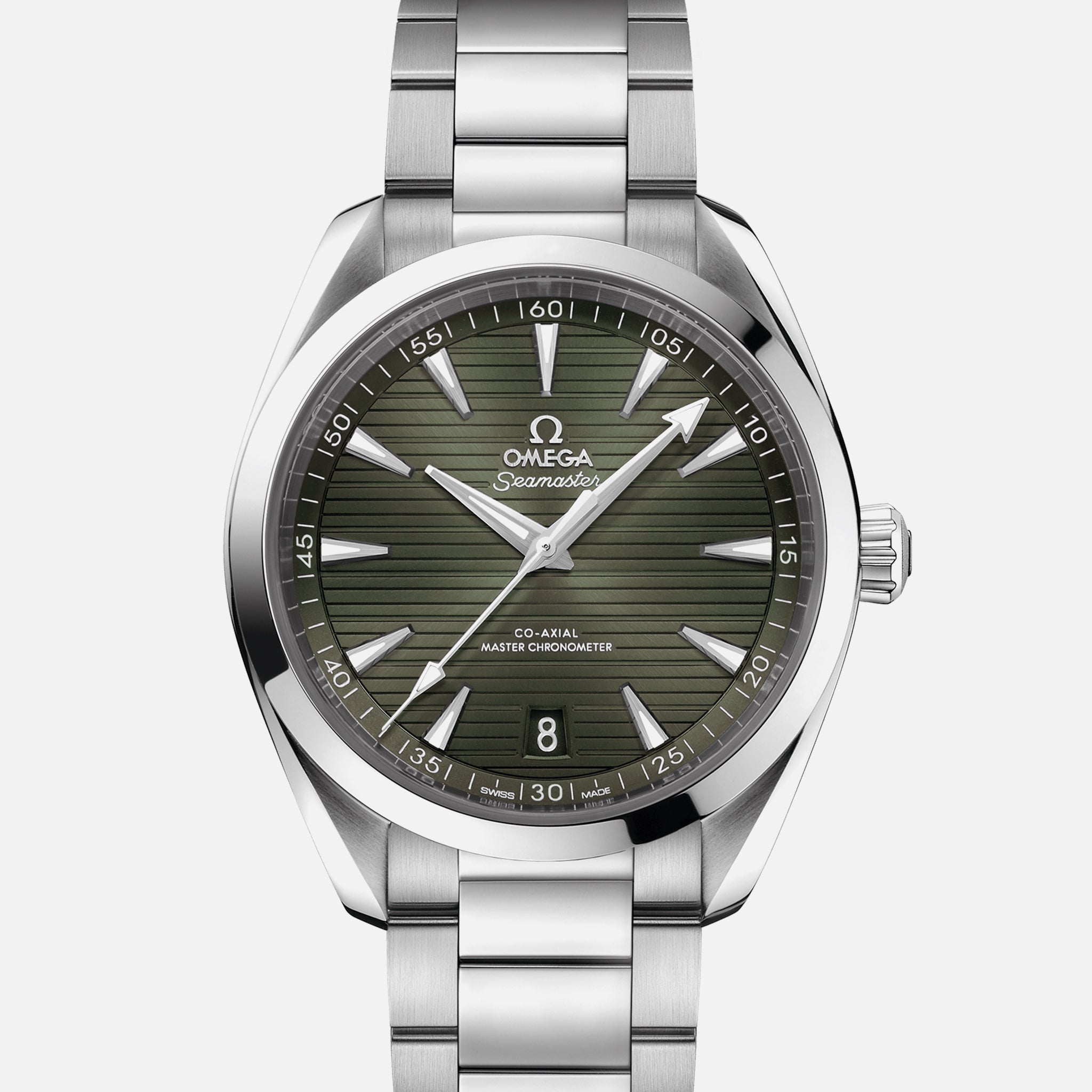 Seamaster Aqua Terra 150M Co-Axial Master Chronometer 41mm Green Dial On Bracelet(1:1 replica) - Top club