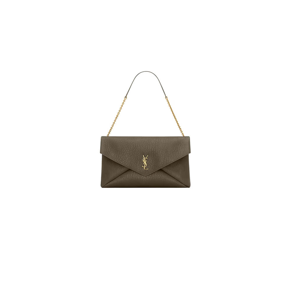 YSL CASSANDRE XXL envelope pouch on chain in lambskin1:1High-quality replica