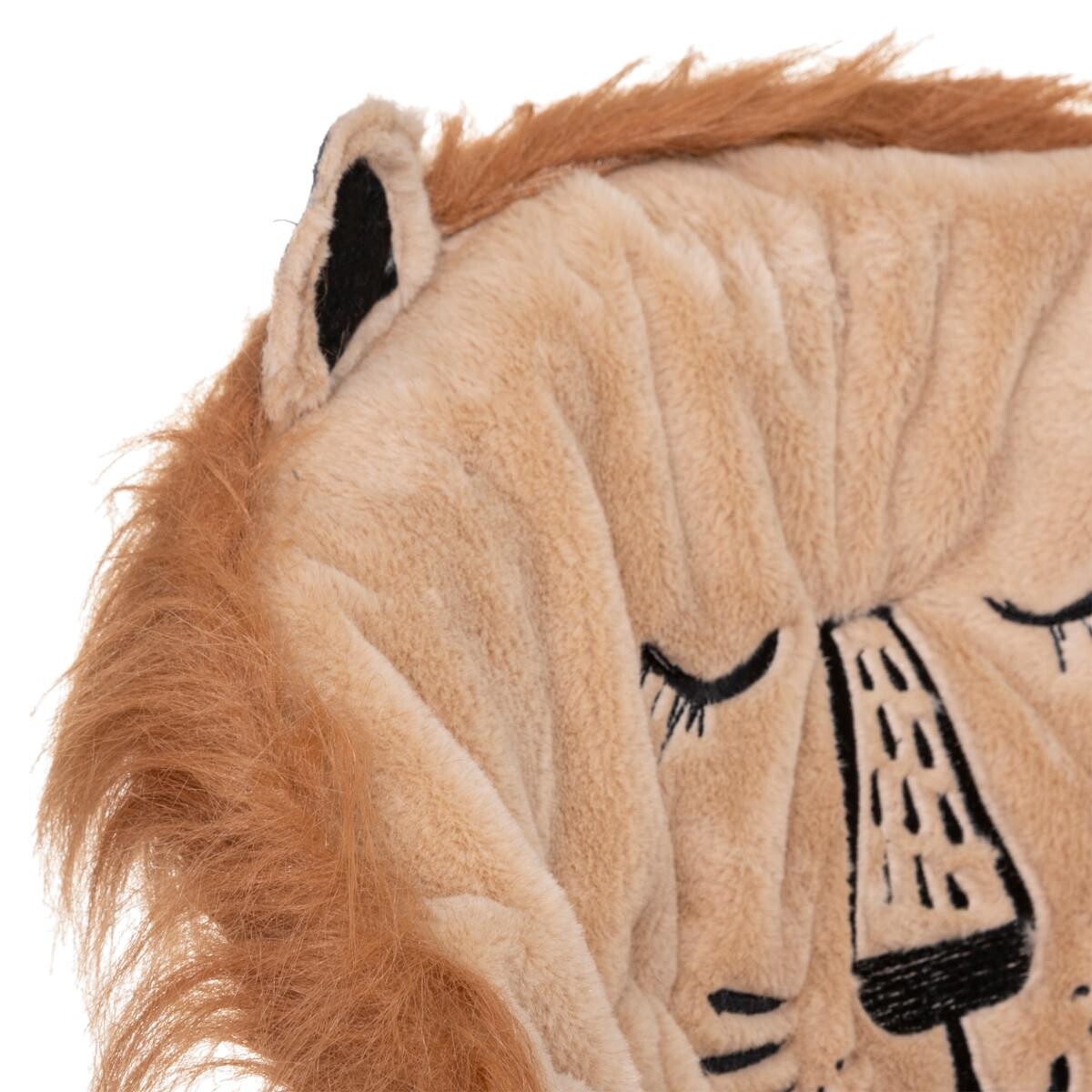 Folding kids armchair "Lion" Brown