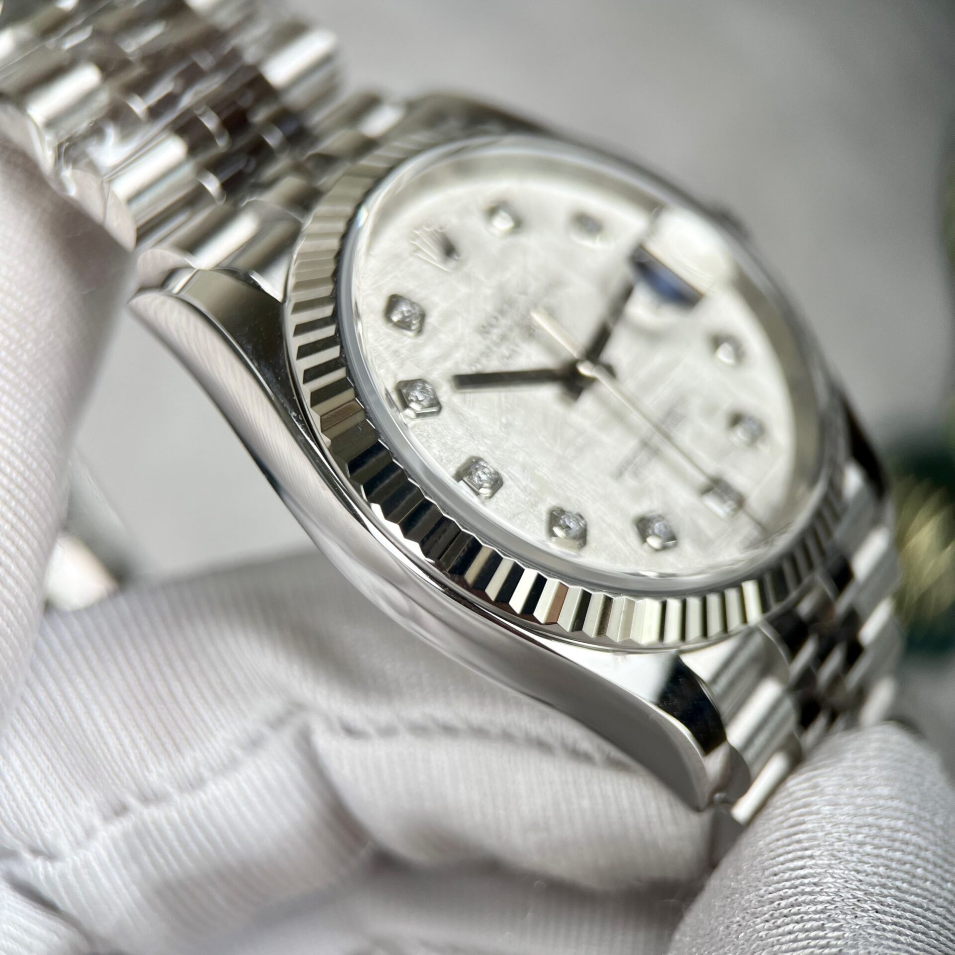Rolex DateJust Replica 11 Watch Meteorite Dial Clean Factory 41mm - Top club