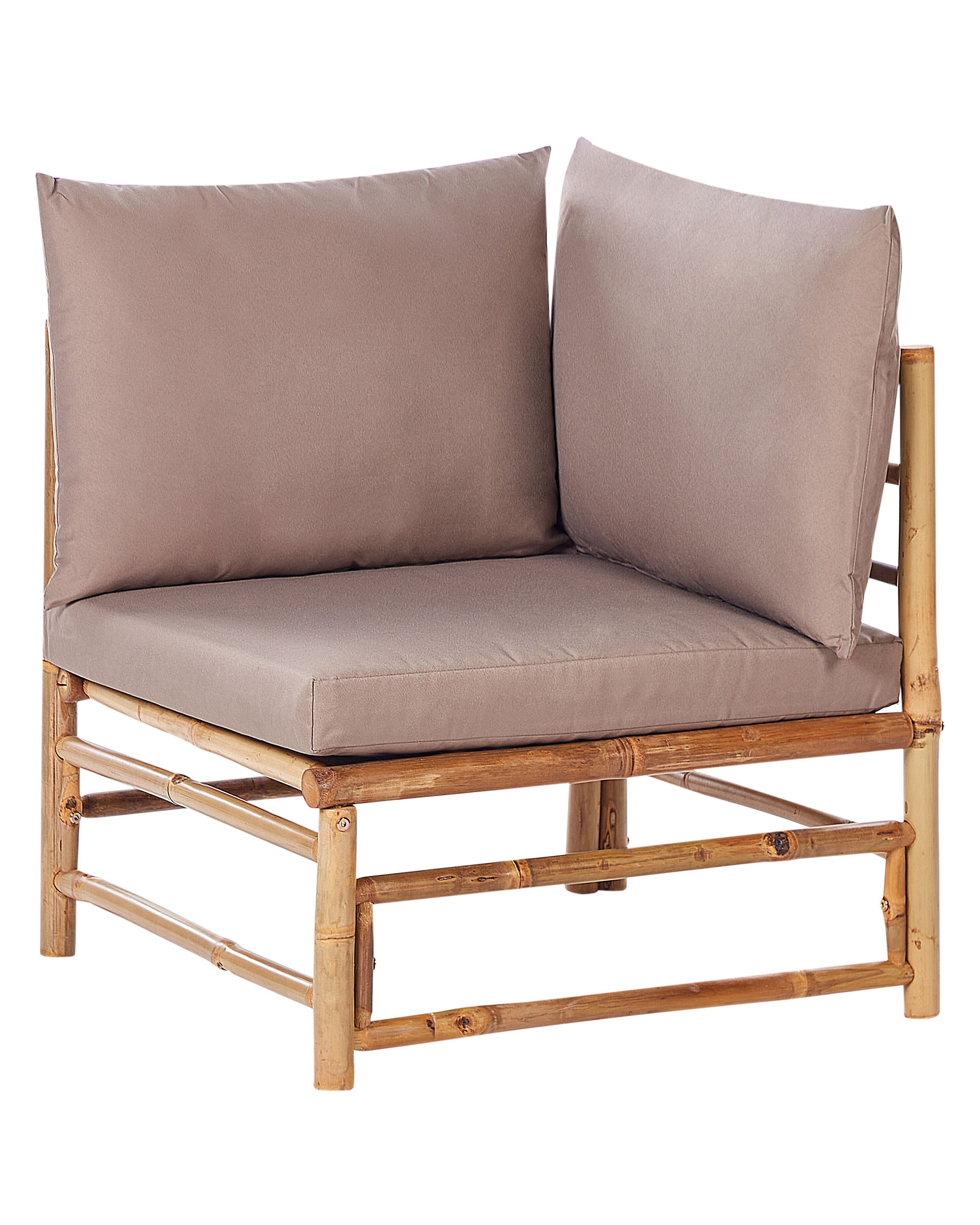 Garden Corner Section CERRETO Bamboo Taupe