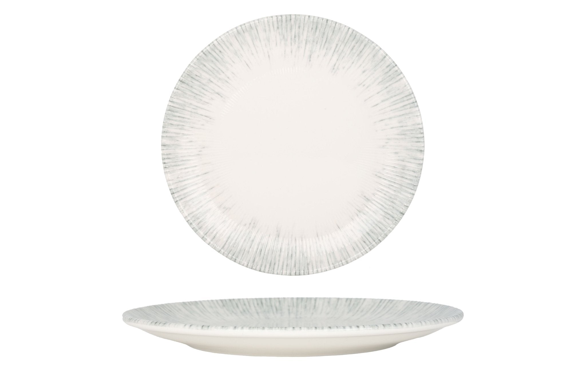 Bonna Gebaksbord - Iris - Porselein - 21 cm - set van 6