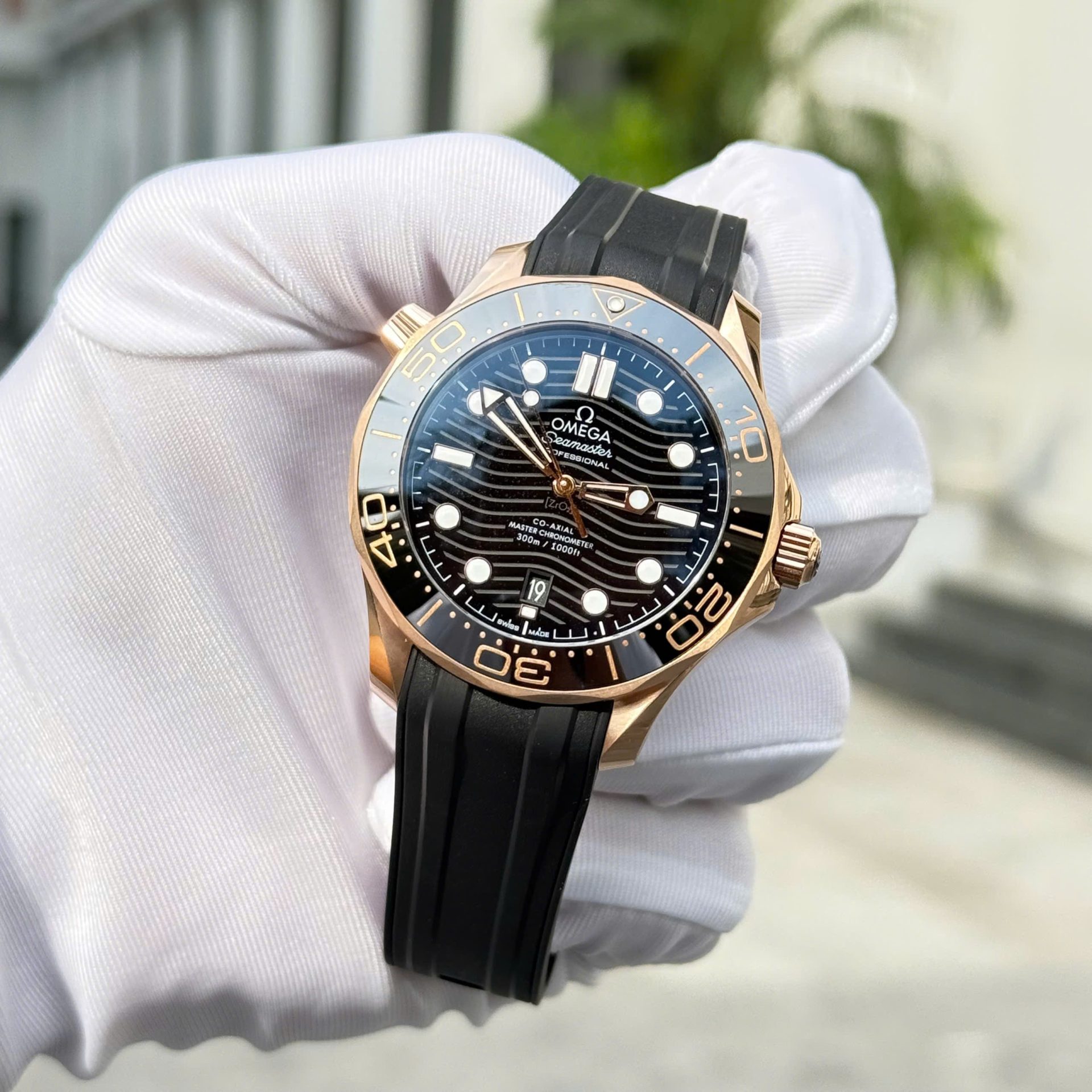 Omega High End Watch Replicas Seamaster Diver 300M Sedna? Black Rubber Strap VS Factory 42mm - Top club