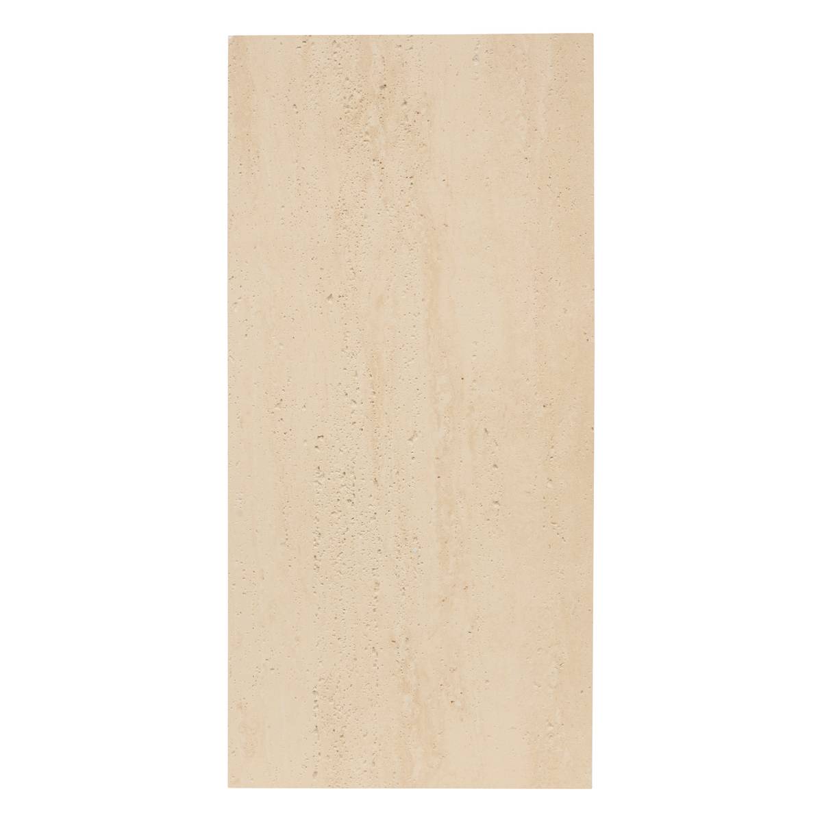 Travertine effect wall sticker "Cary" Beige, 58x28 cm