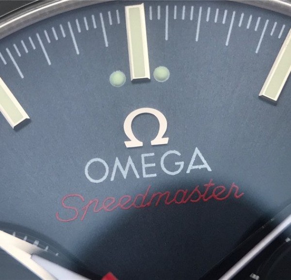Replica Omega OMF Speedmaster 57 Co-Axial Blue Dial SS Bracelet A9300 - Top club