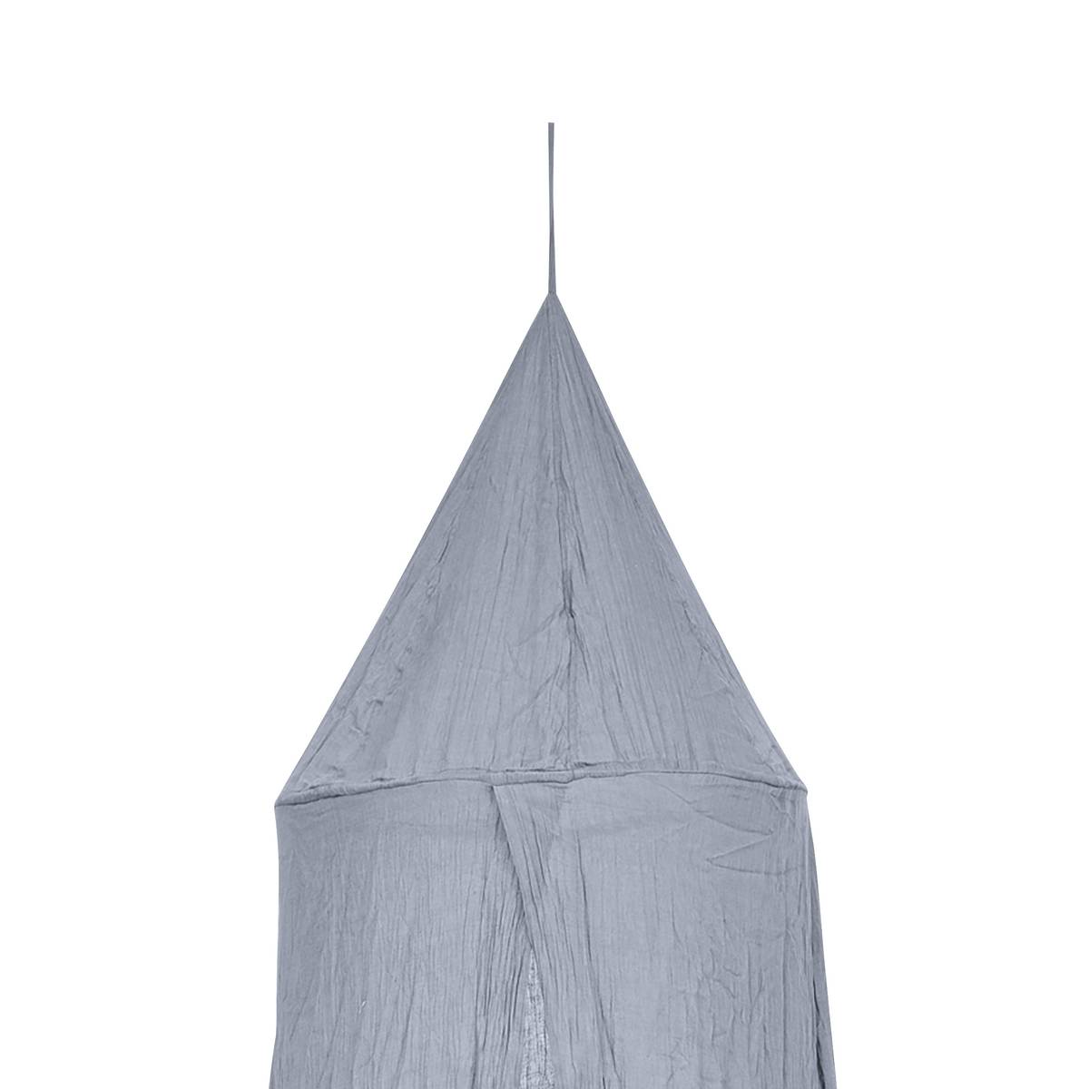 Bed canopy "Lili" H.350 cm, Blue Grey