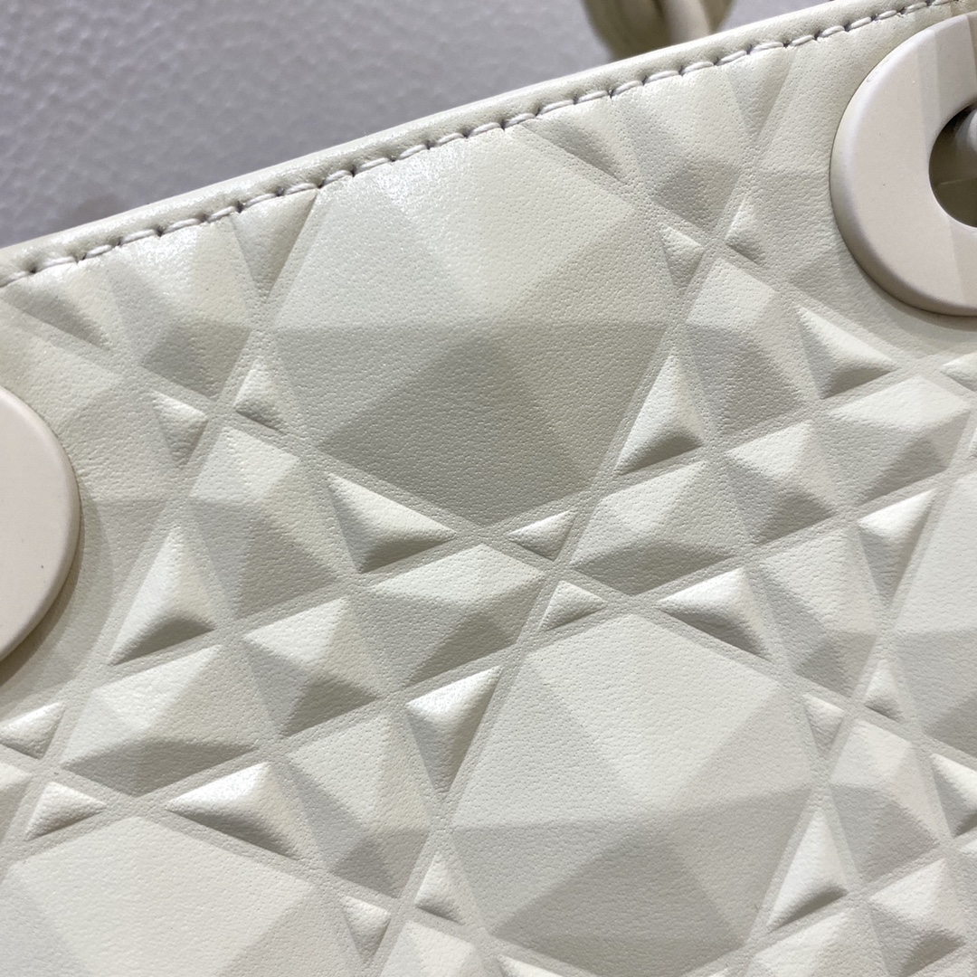 Dior Christian Dior Mini Lady Bag White For Women 6.5in/17cm1:1High-quality replica