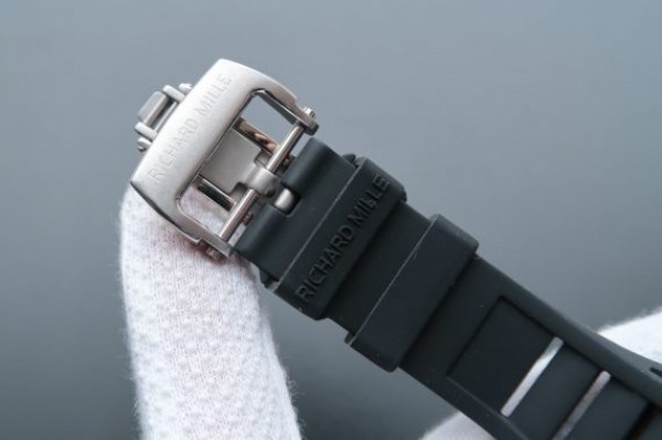Replica Richard Mille RM057 Dragon Phoenix SS Case Silver Dragon Dial Black Rubber Strap - Top club
