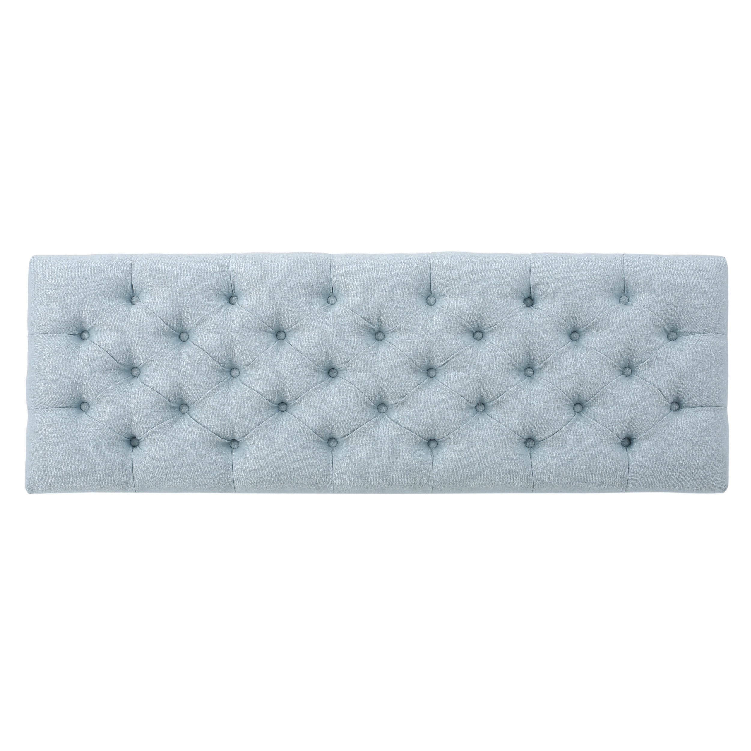 Noble House Hampton Contemporary Fabric Upholstered Storage Ottoman, White and Blue Floral - Image 58