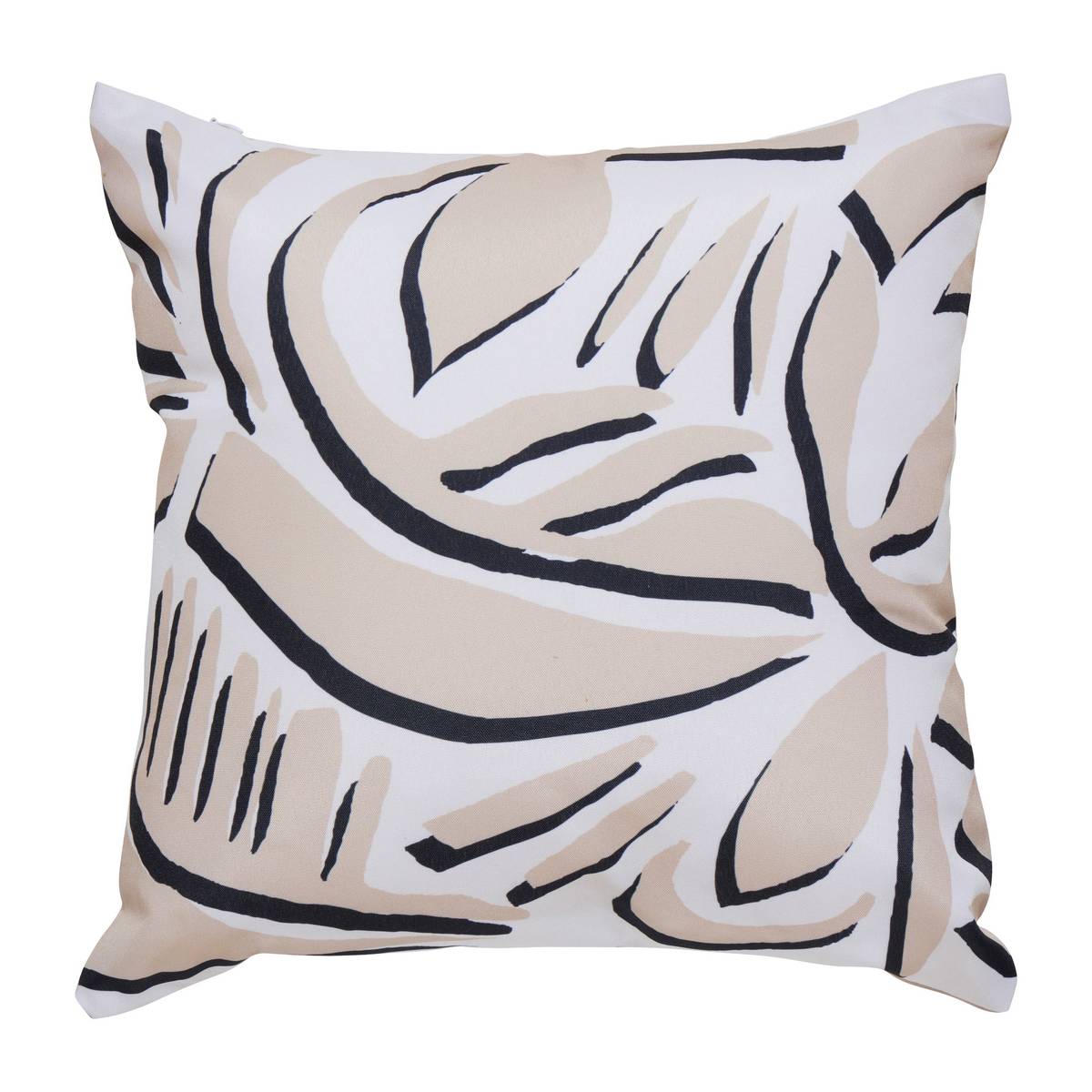 Outdoor Cushion Cover "Tileo" 40 x 40 cm, Polyester, Beige