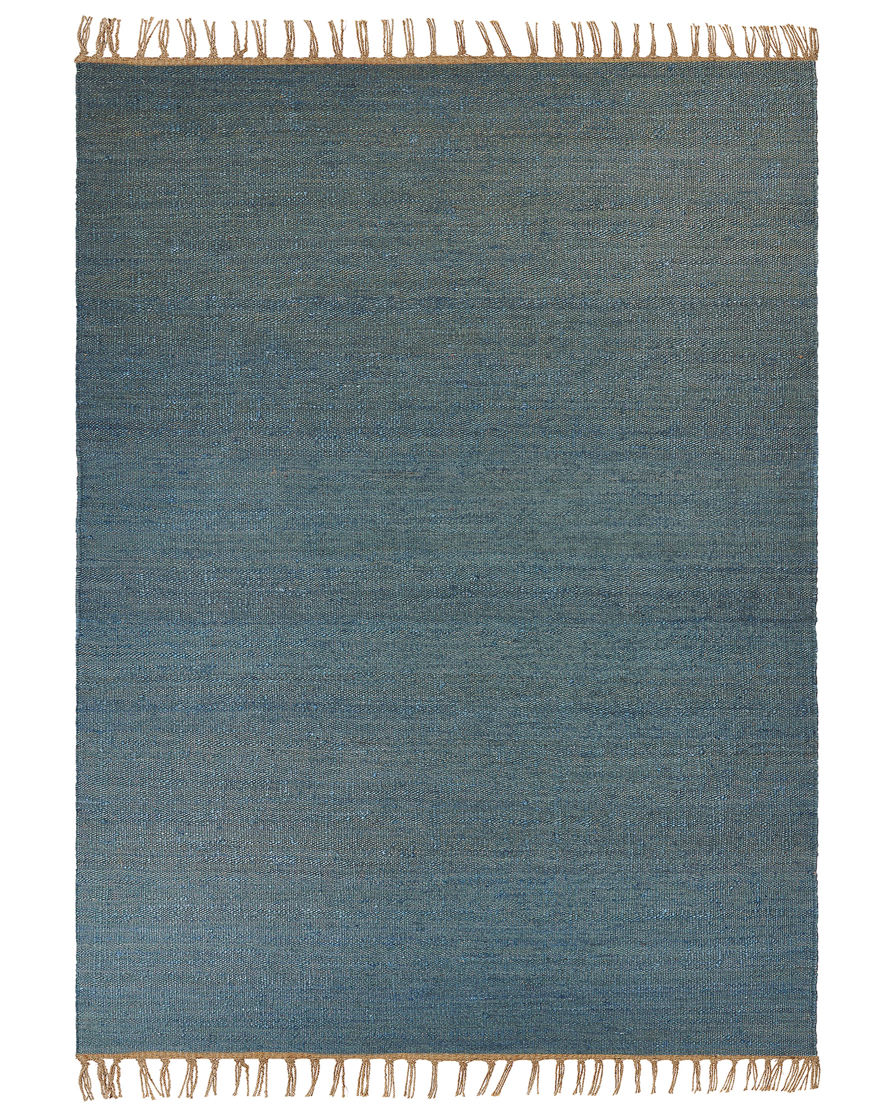 Rug LUNIA Turquoise 160 x 230 cm Jute