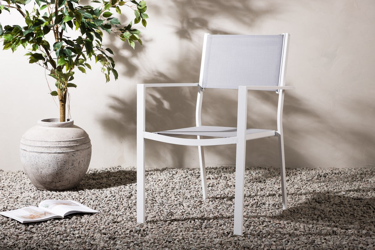 Rebellenclub Zinia Tuinstoel - Set van 2 - Beige