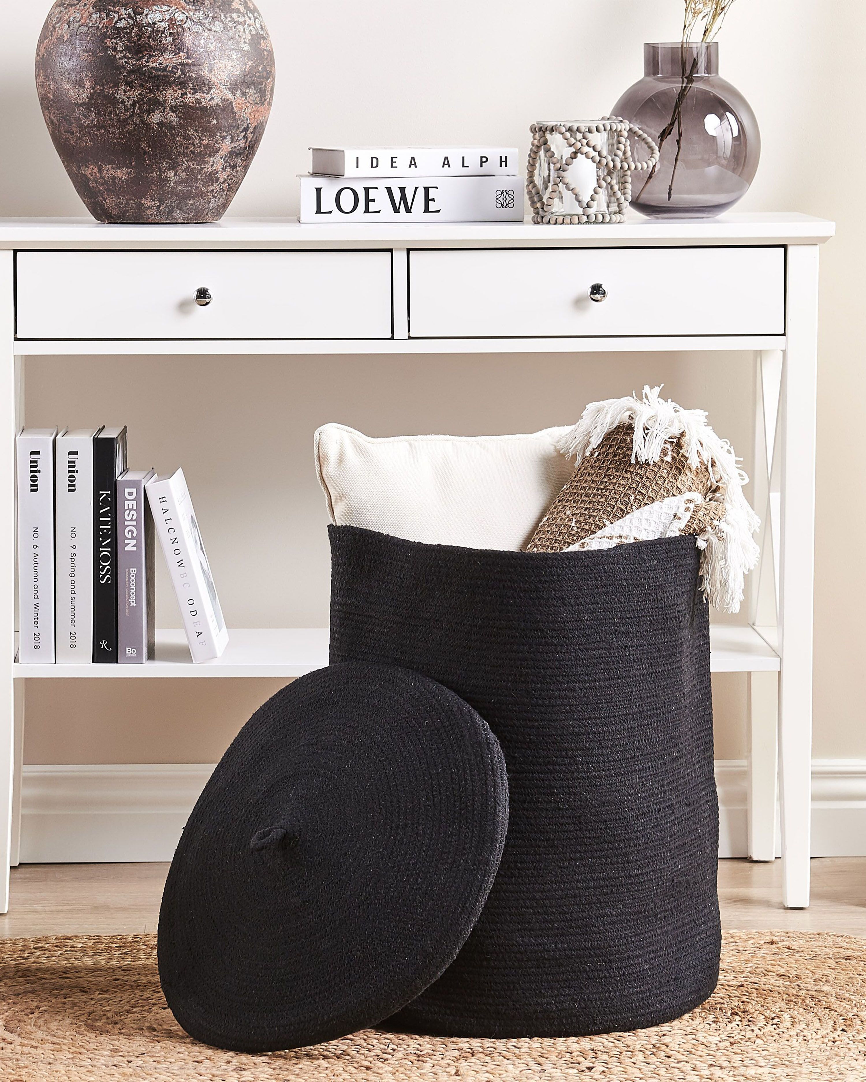 Basket SILOPI Cotton Black