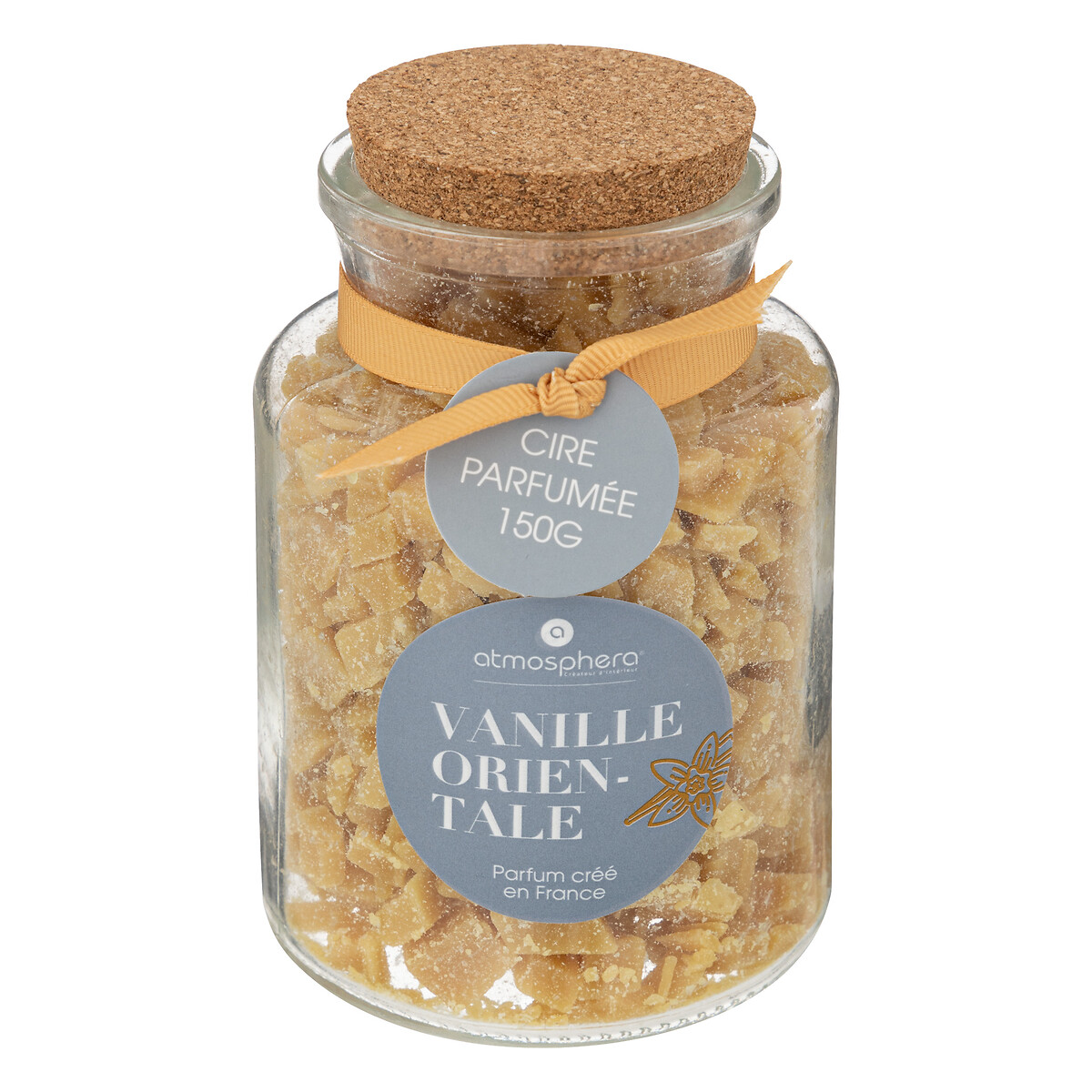 Scented wax "Izor" Glass, vainilla oriental, 150g