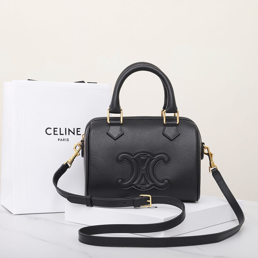 Celine Small Boston Bag in Smooth Calfskin