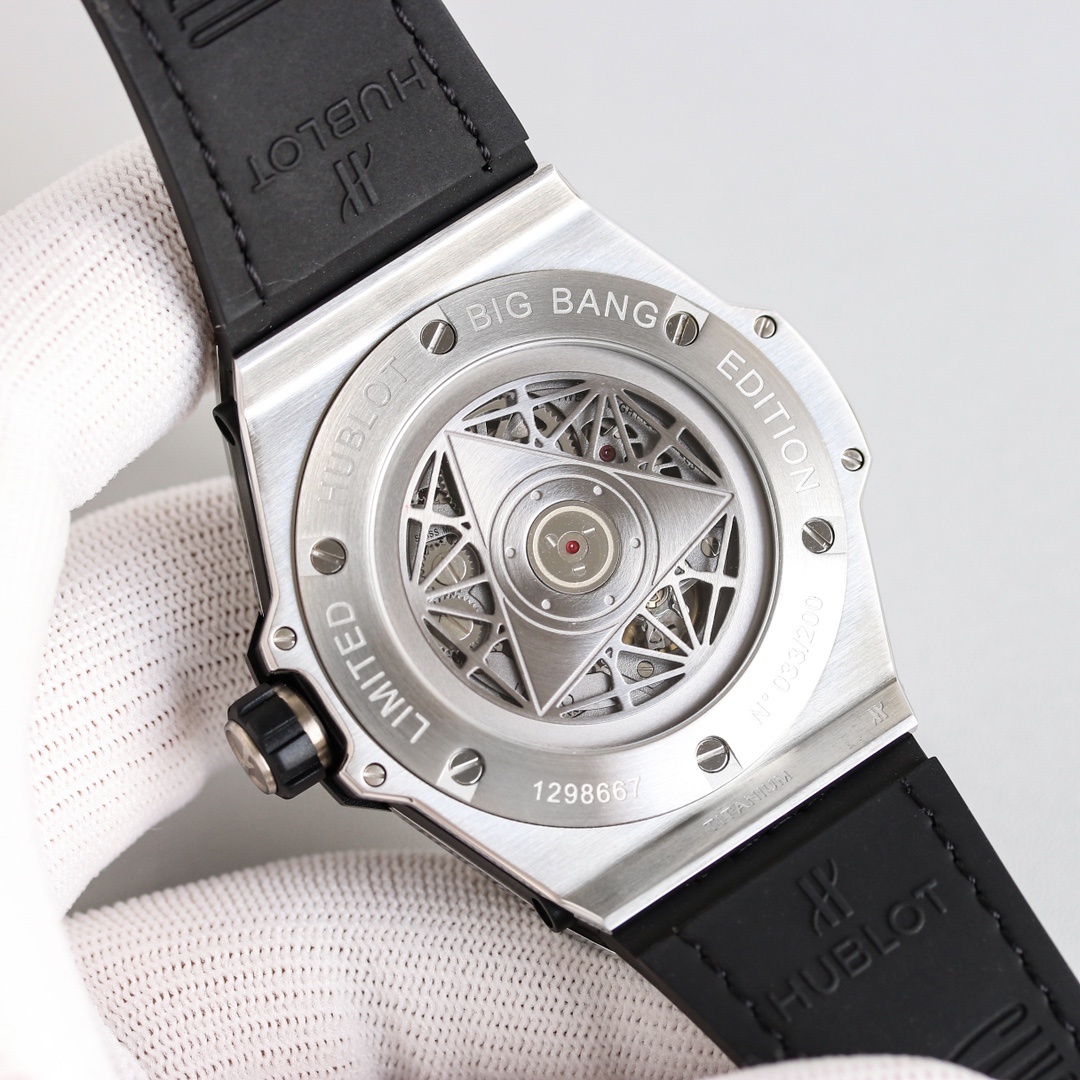 Hublot Big Bang Sang Bleu 45mm Automatic Men's Watch(1:1 replica) - Top club