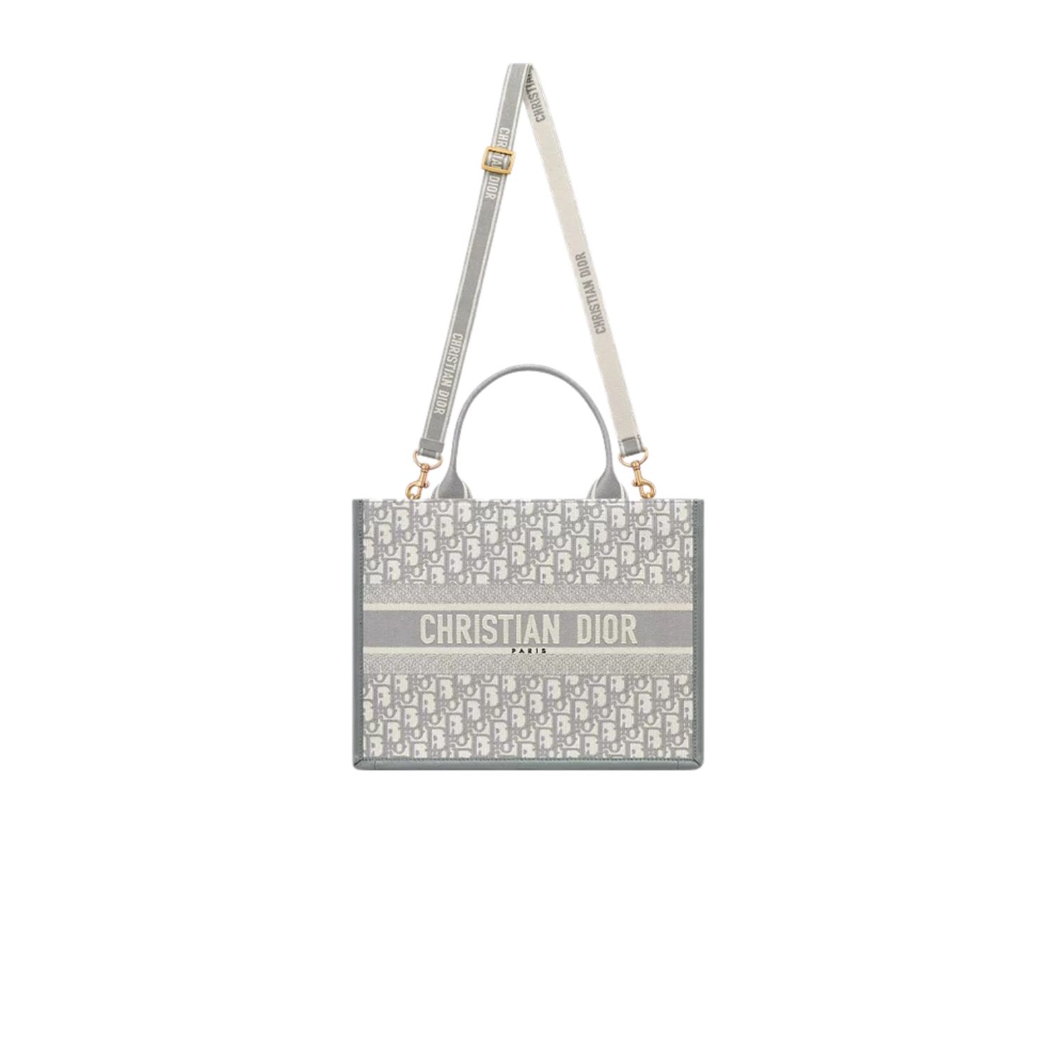 Dior Medium Book Tote Bag Grey For Women 36.5cm/14.5in – M1324CZBB_M20I1:1High-quality replica