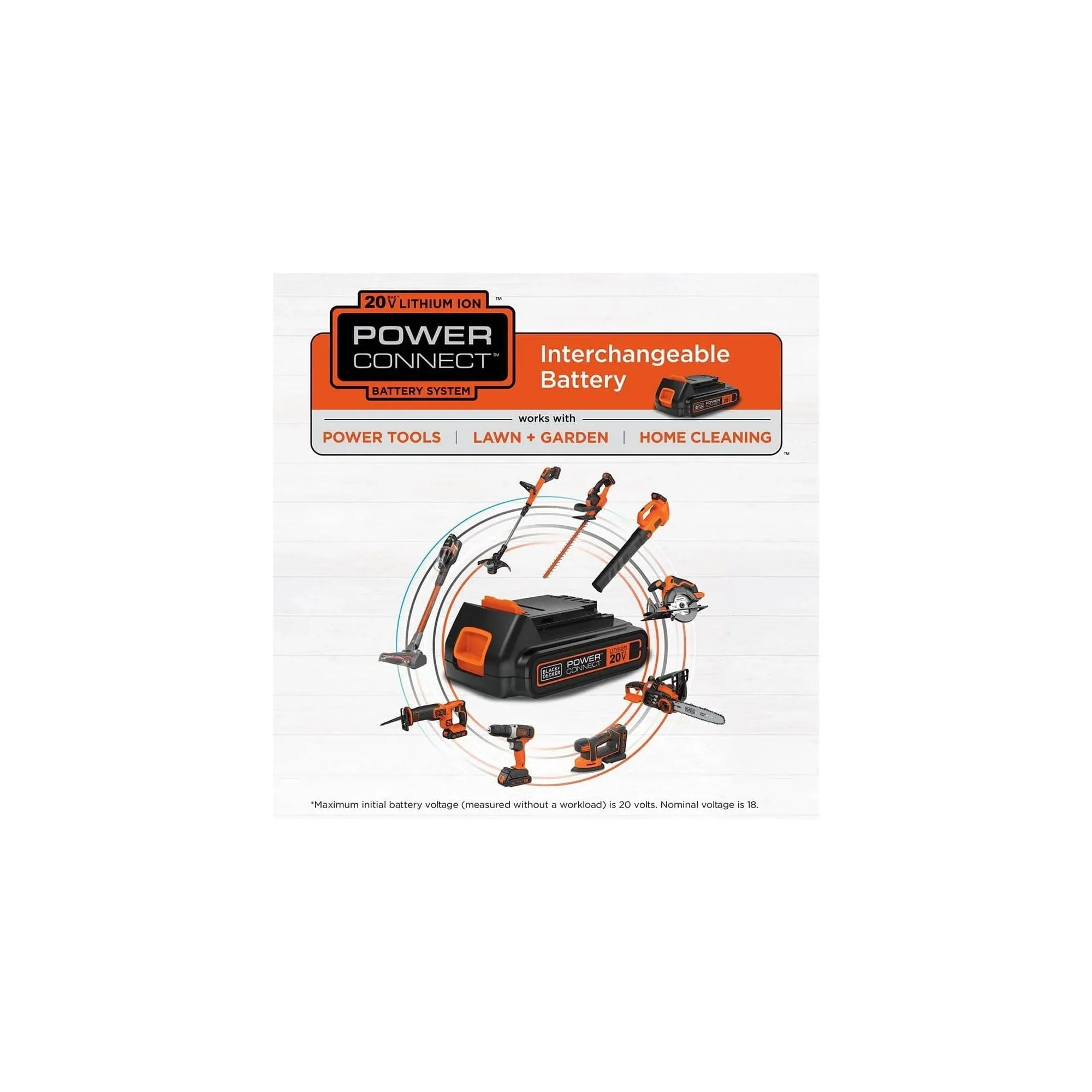 BLACK+DECKER 20V MAX Cordless Lithium 22 in Hedge Trimmer - LHT2220 - Image 16 BLACK+DECKER 20V MAX Cordless Lithium 22 in Hedge Trimmer - LHT2220 - Image 16