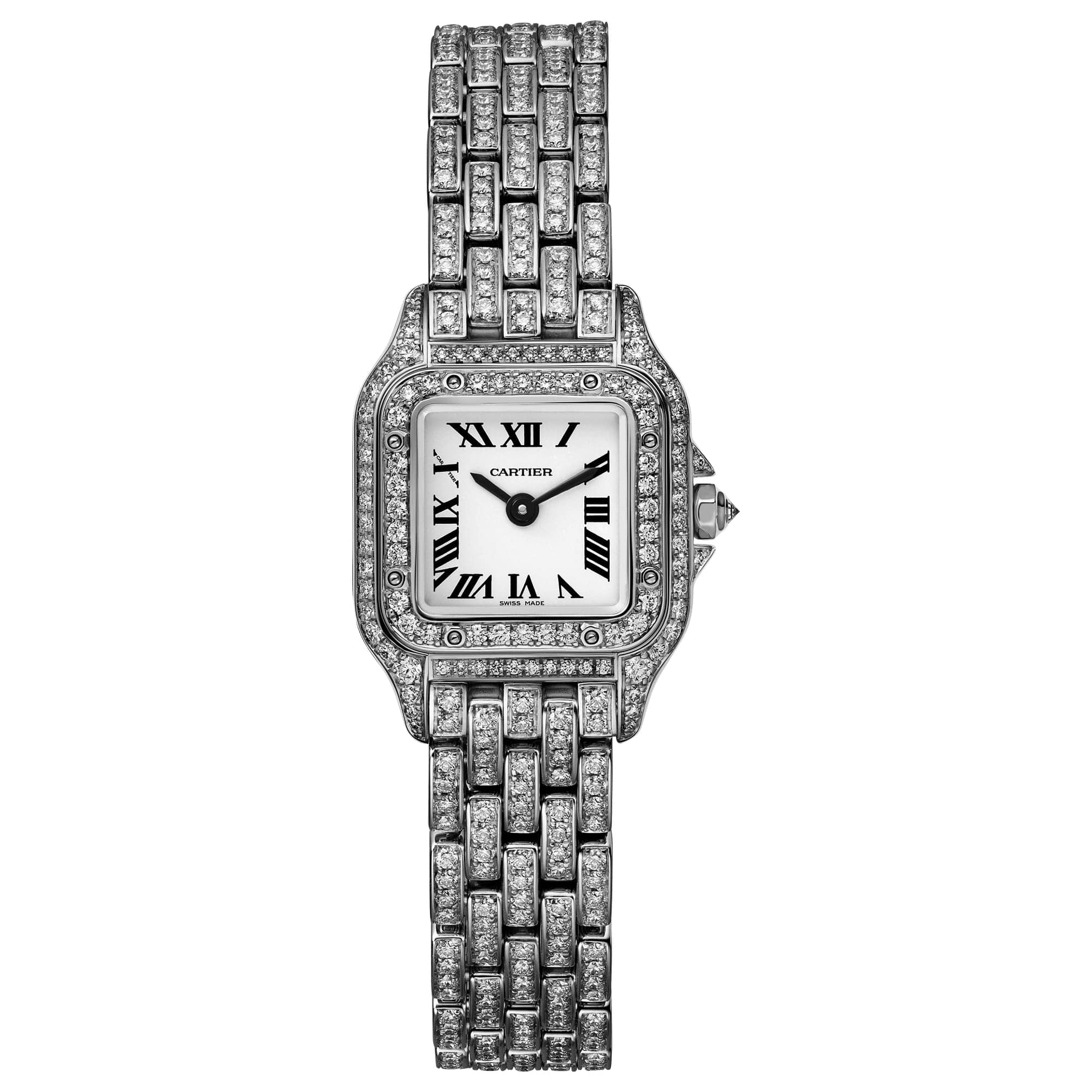 Panthere de fake cartier watch mini model quartz movement(1:1 replica) - Top club