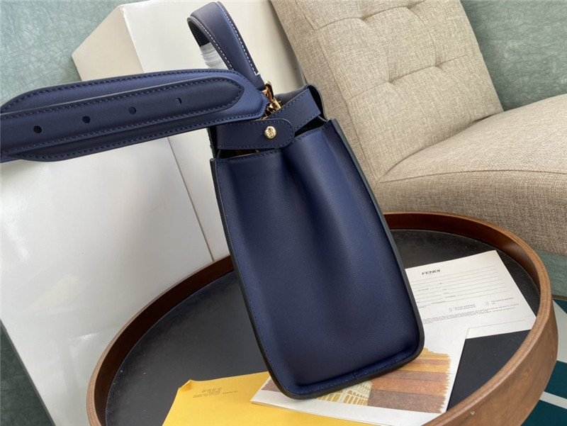fendi peekaboo bag medium blue - Replicaclubs
