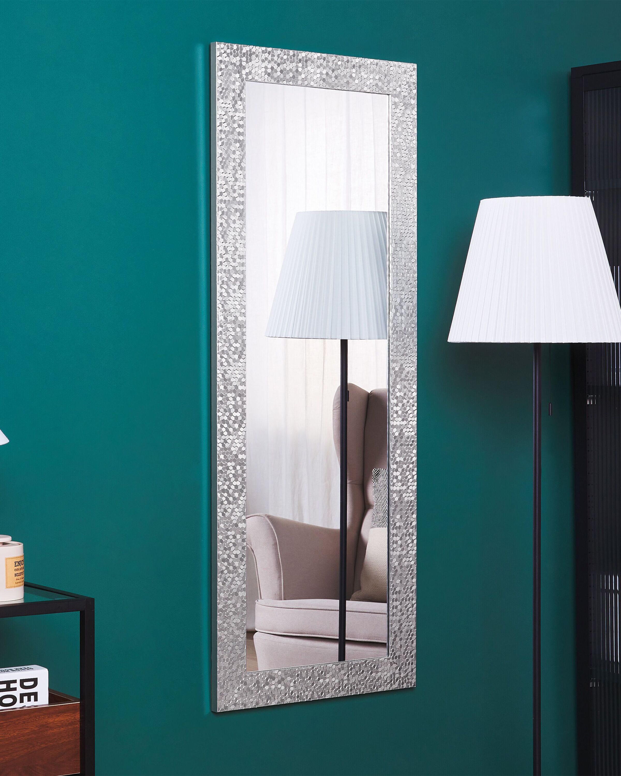 Wall Mirror MARANS 50 cm 130 cm Silver