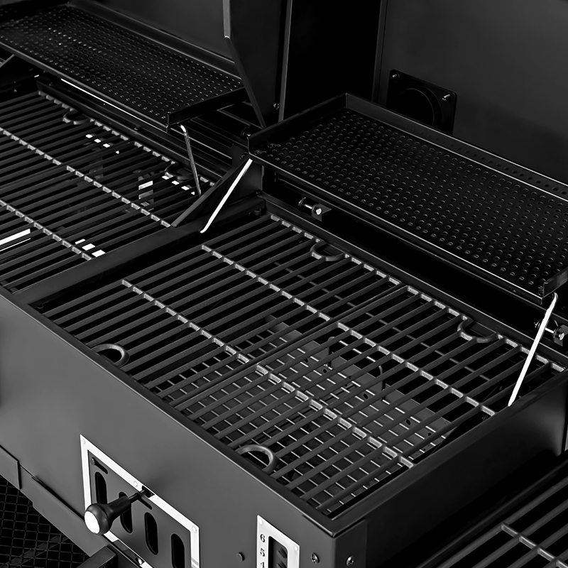 Commerical Gas & Charcoal BBQ GRILL OUTDOOR GAS & Charcoal BARBECUE