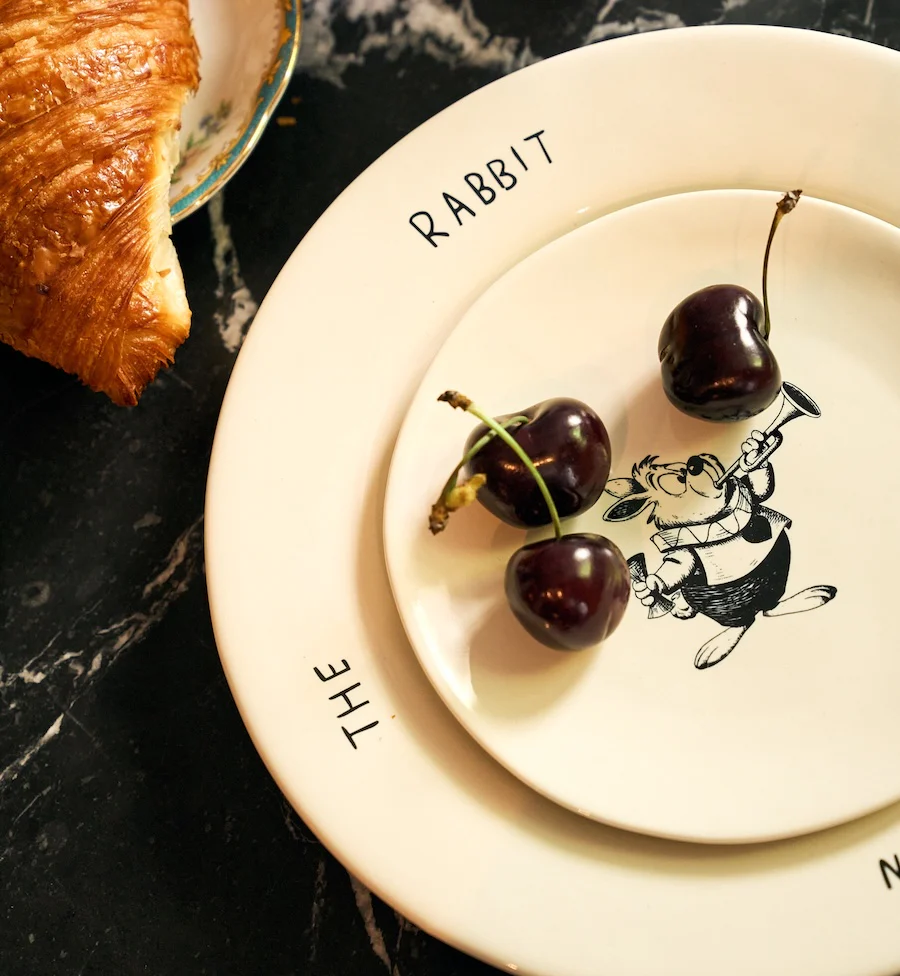 White Rabbit’s Delight Dessert Plate