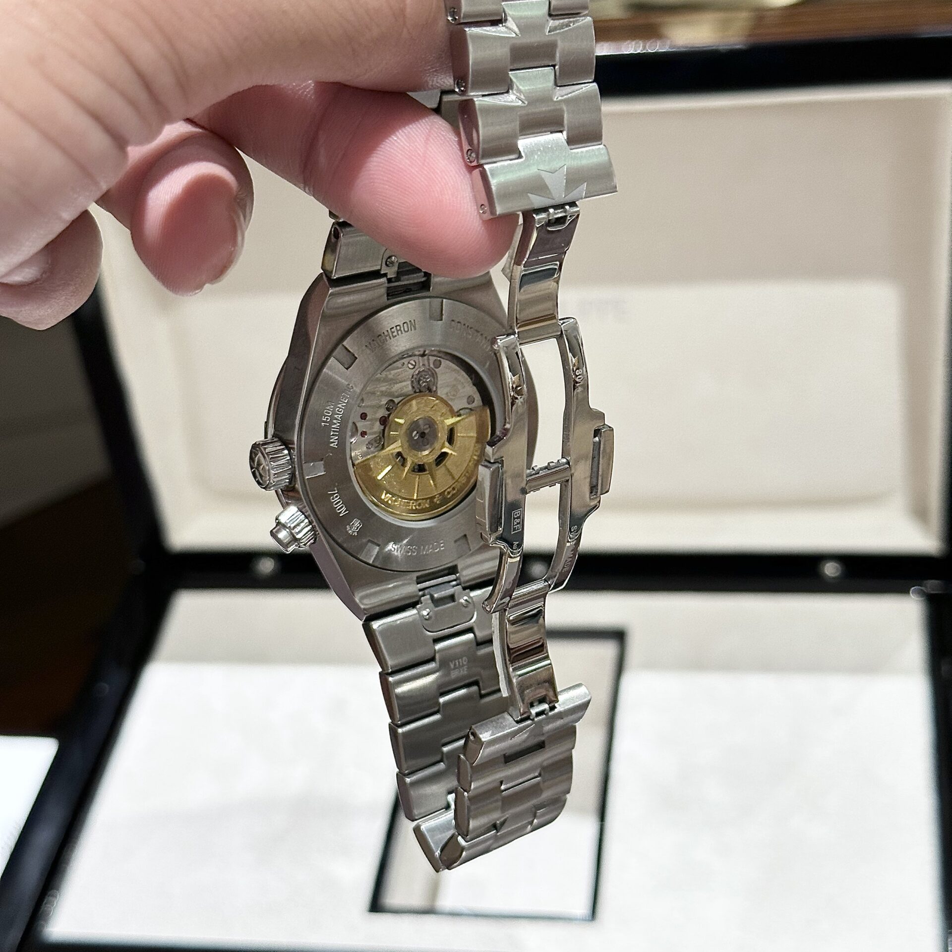 Vacheron Constantin Replica 1:1 Watch Overseas 7900V Dual Time Black Dial 41mm - Top club