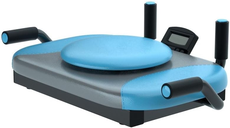 Multifunctional Plank Support Trainer Push Up Board Portable Flat Training Aids Home Workout Equipment(Blue)