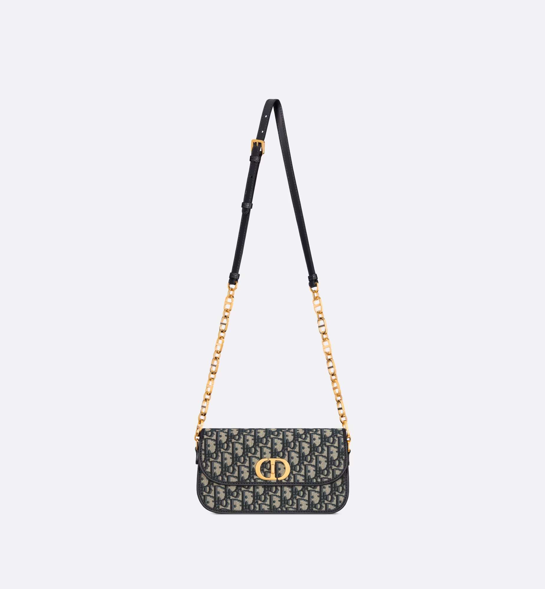 Christian Dior Small 30 Montaigne Avenue Blue Bag For Women M9261UTZR_M928- 7 Inches/ 18 Cm1:1High-quality replica
